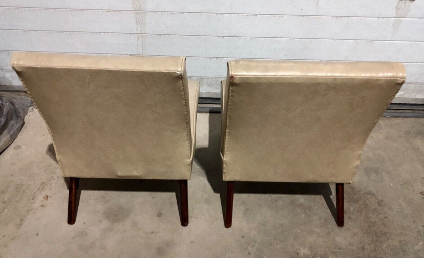 000780....Pair Of Retro Occasional Chairs / Accent Chairs