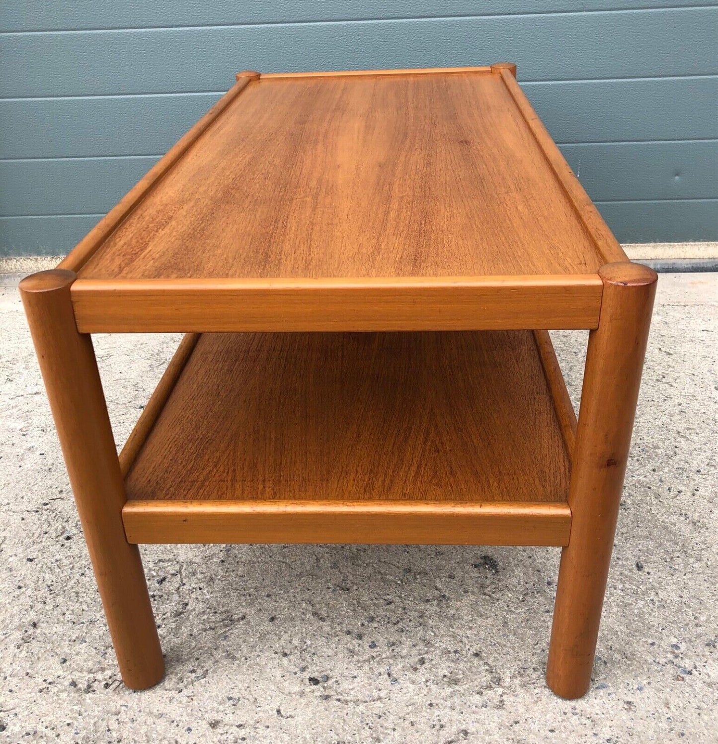 000862....Handsome Retro Teak Coffee Table ( sold )