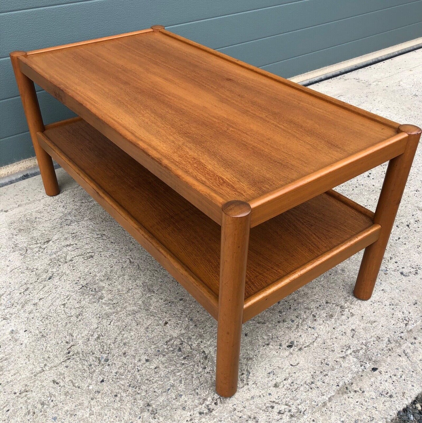 000862....Handsome Retro Teak Coffee Table ( sold )