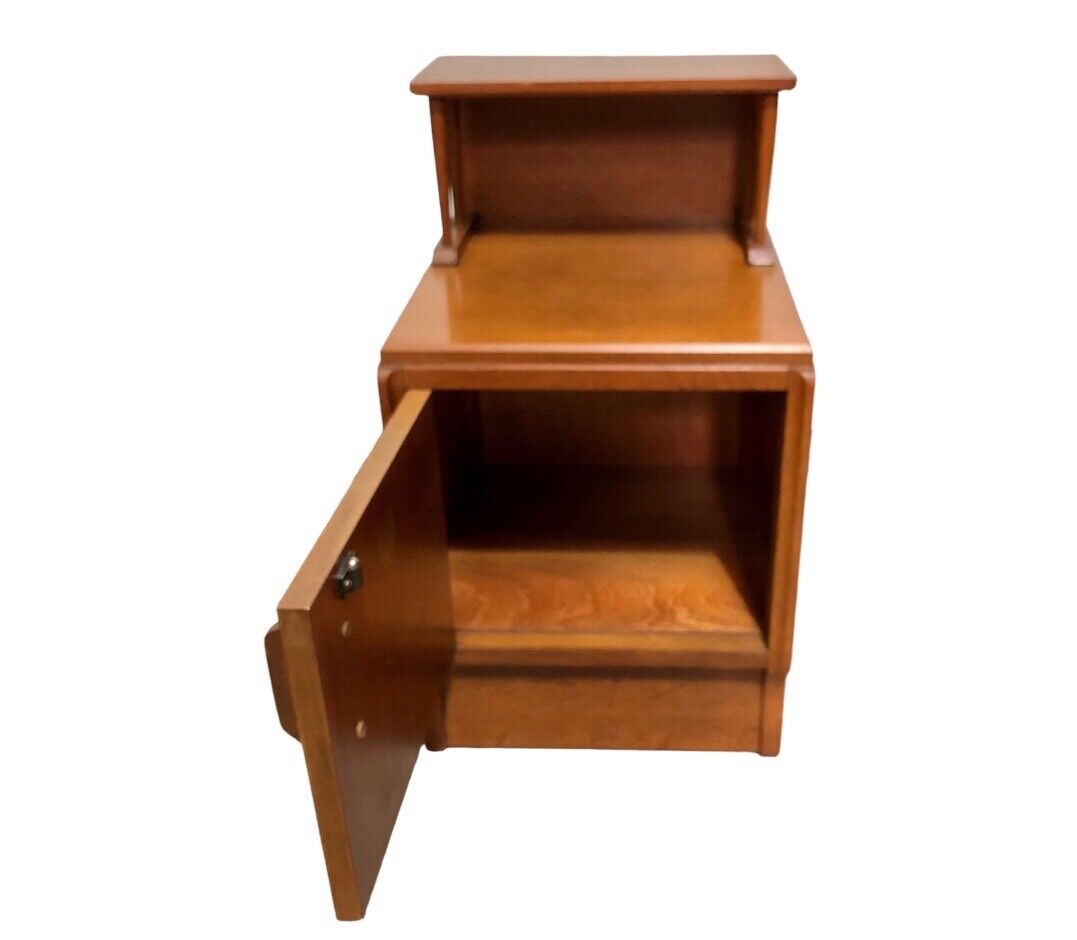 000806....Two Retro G Plan Oak Bedside Cabinets / Bedside Tables ( sold )