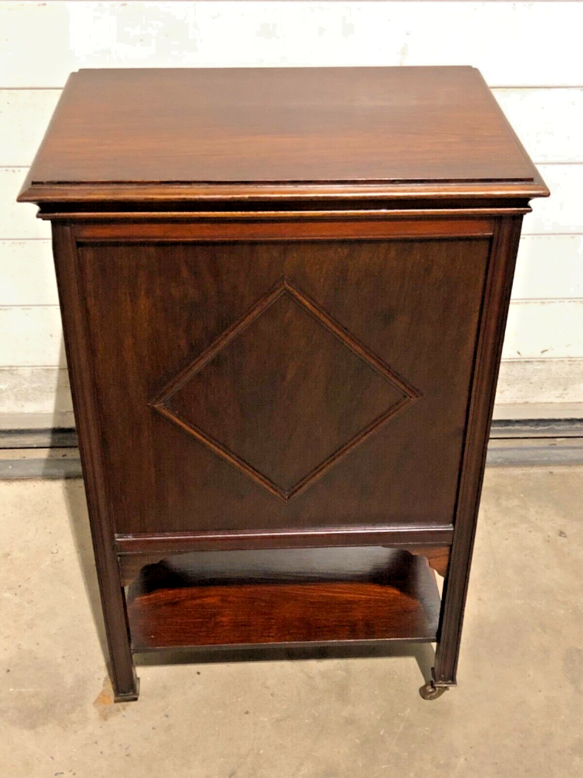 000775....Handsome Antique Rosewood Music Cabinet / Sheet Music Chest( sold )