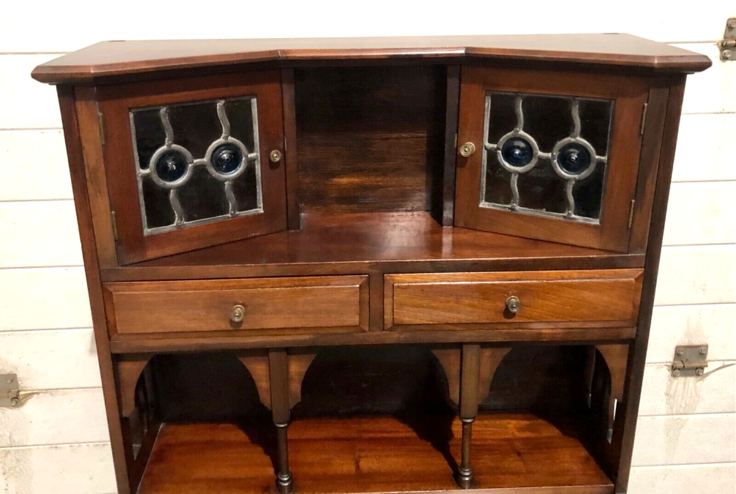 000786....Stunning Arts And Crafts Mahogany Writing Desk By Liberty's Of London ( Sold )