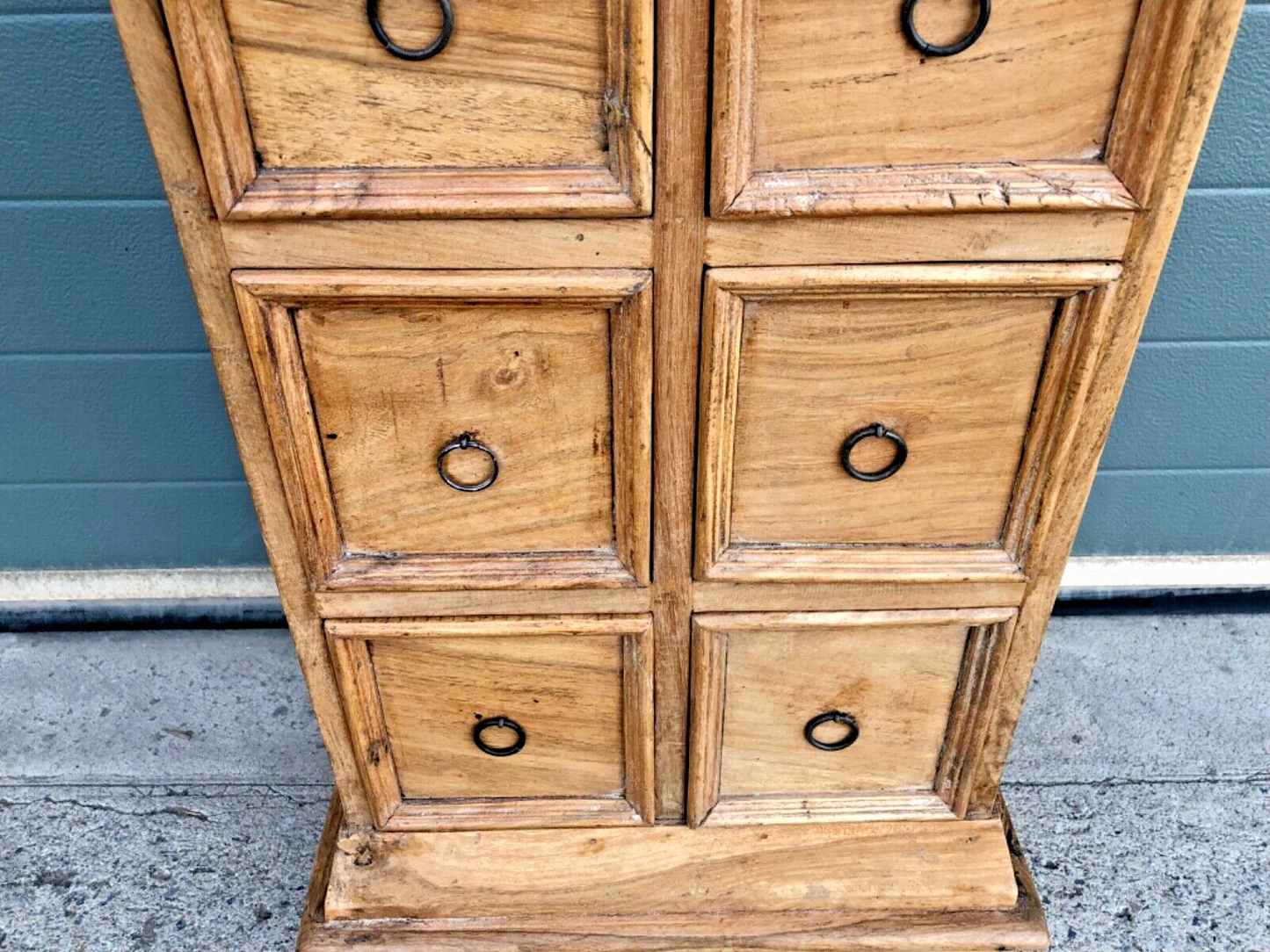000800....Handsome Vintage Tall Chest Of Drawers / Spice Drawers ( sold )