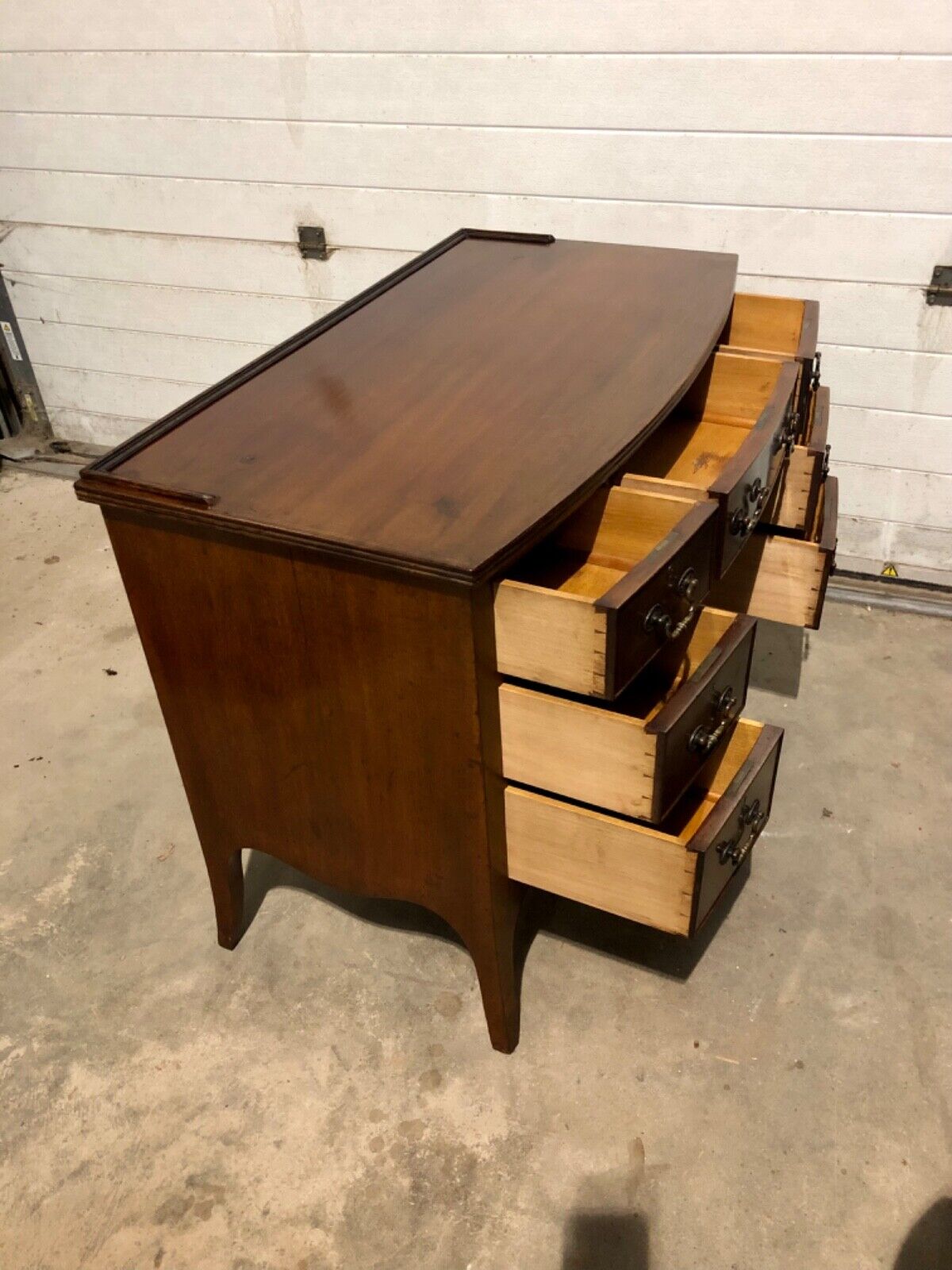 000798....Handsome Vintage Mahogany Dressing Table ( sold )
