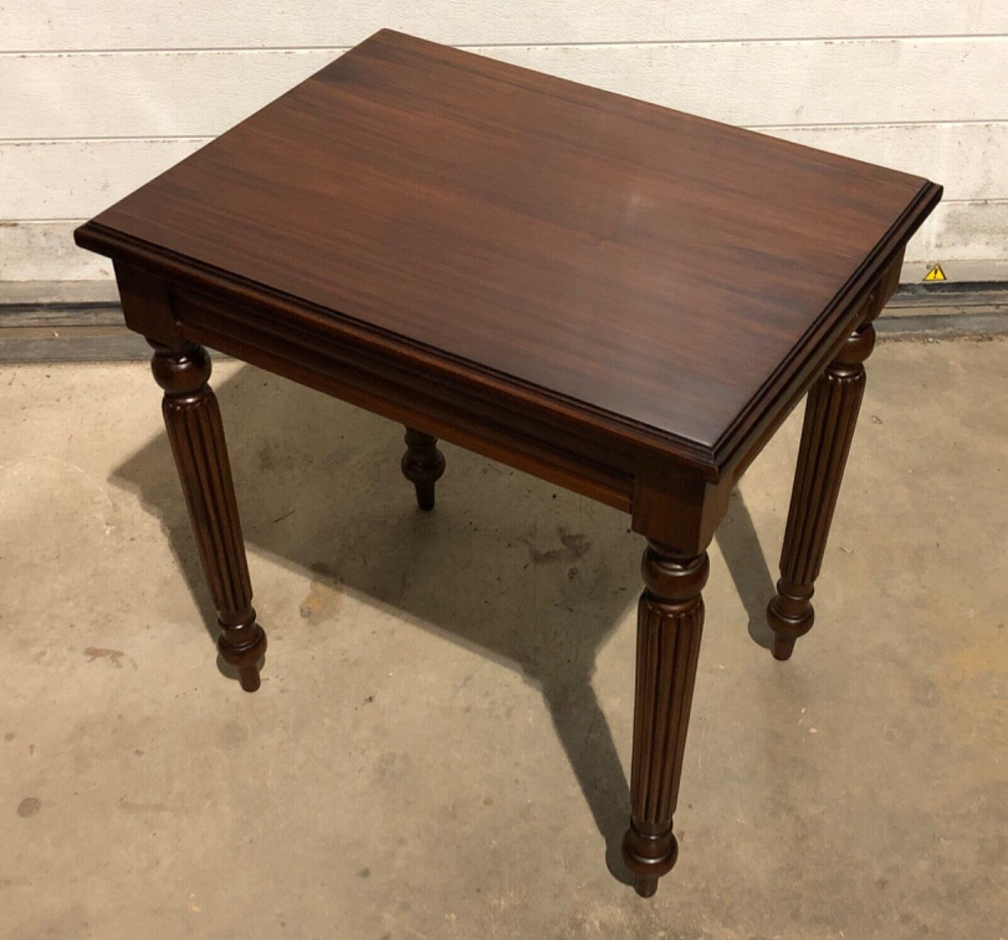 000754....Handsome Vintage Mahogany Nest Of Tables / Coffee Tables ( sold )