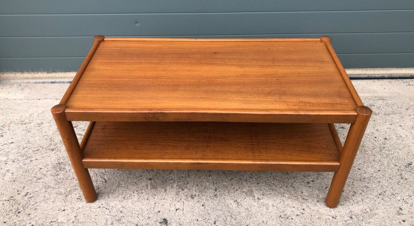 000862....Handsome Retro Teak Coffee Table ( sold )