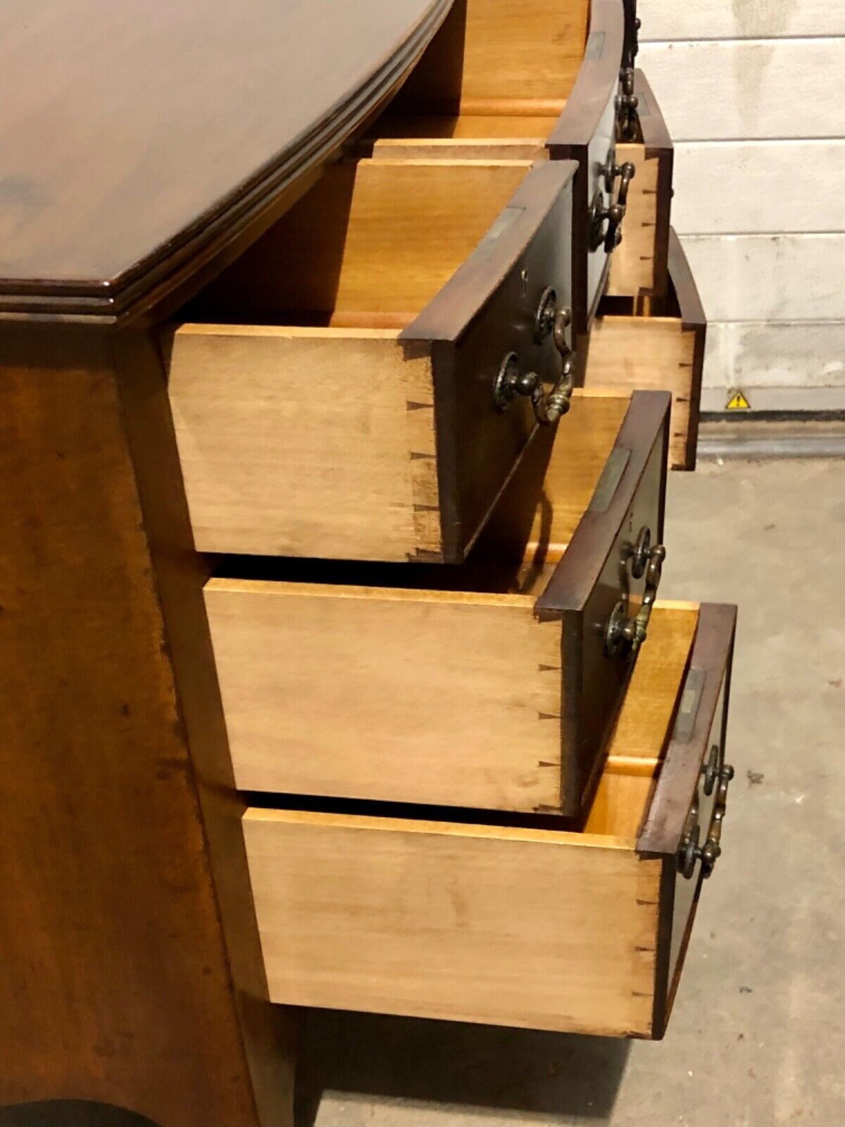 000798....Handsome Vintage Mahogany Dressing Table ( sold )