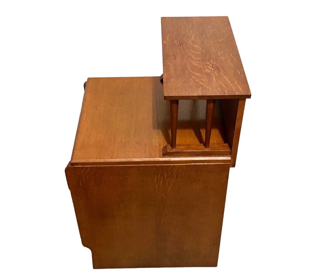 000806....Two Retro G Plan Oak Bedside Cabinets / Bedside Tables ( sold )