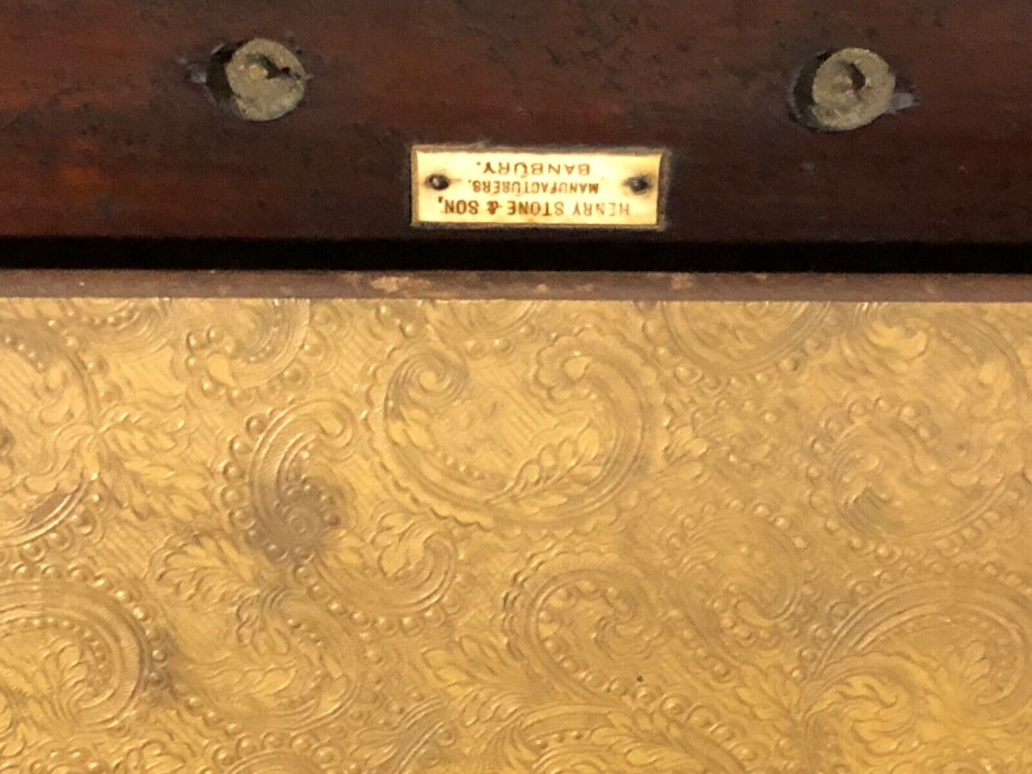 000775....Handsome Antique Rosewood Music Cabinet / Sheet Music Chest( sold )
