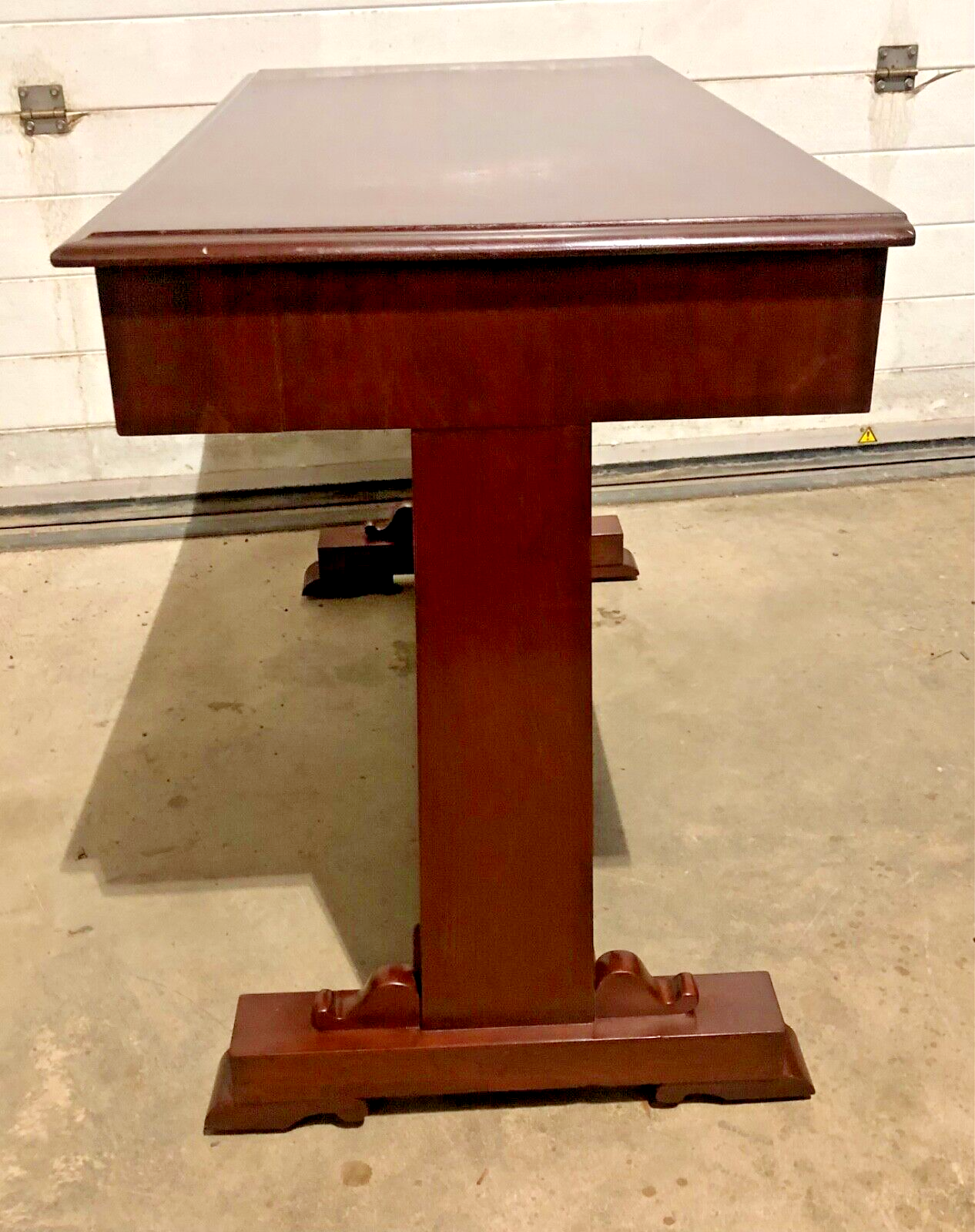 000770....Handsome Antique Mahogany Writing / Side Table