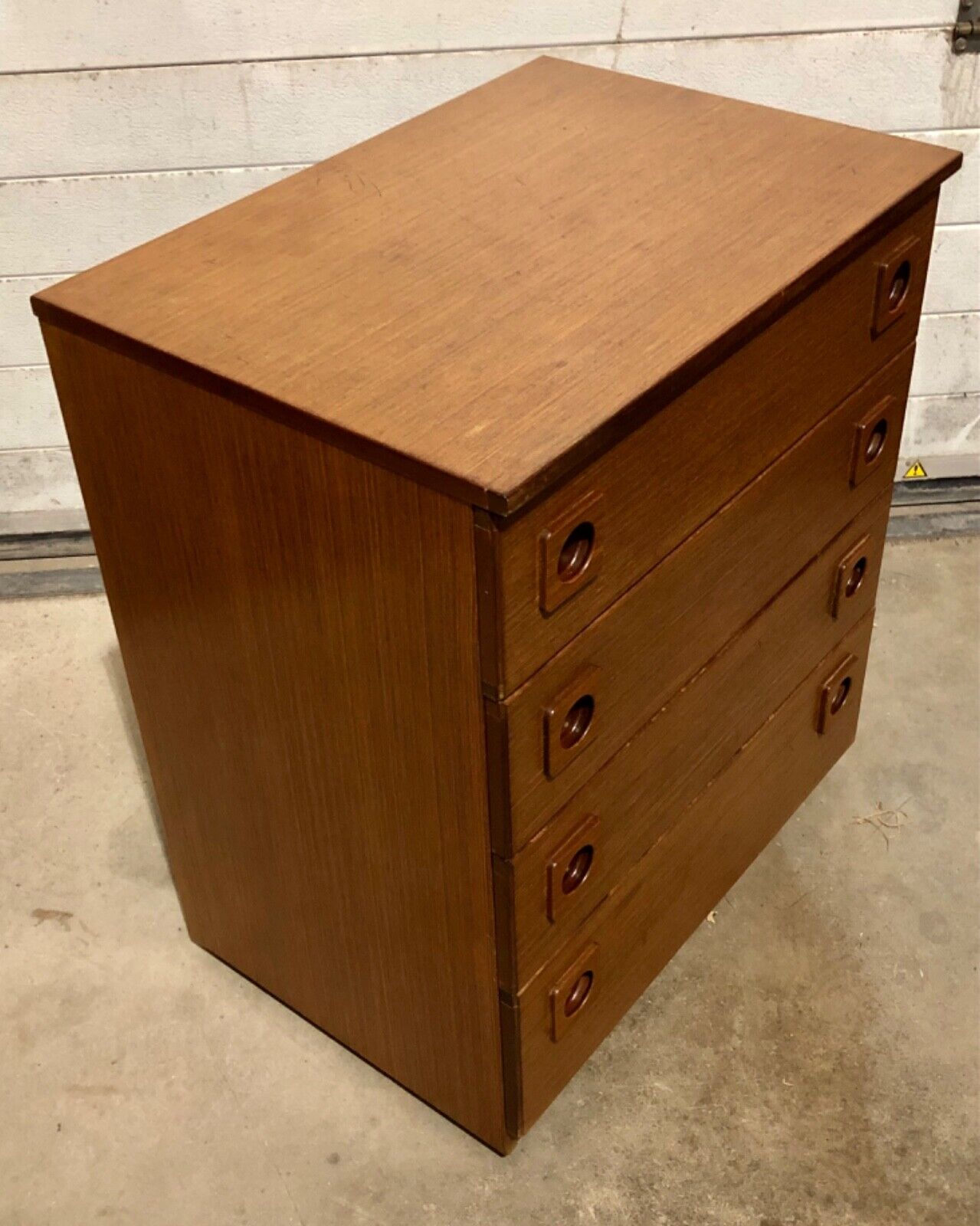 Retro Teak Chest Of Drawers/ Schreiber Chest