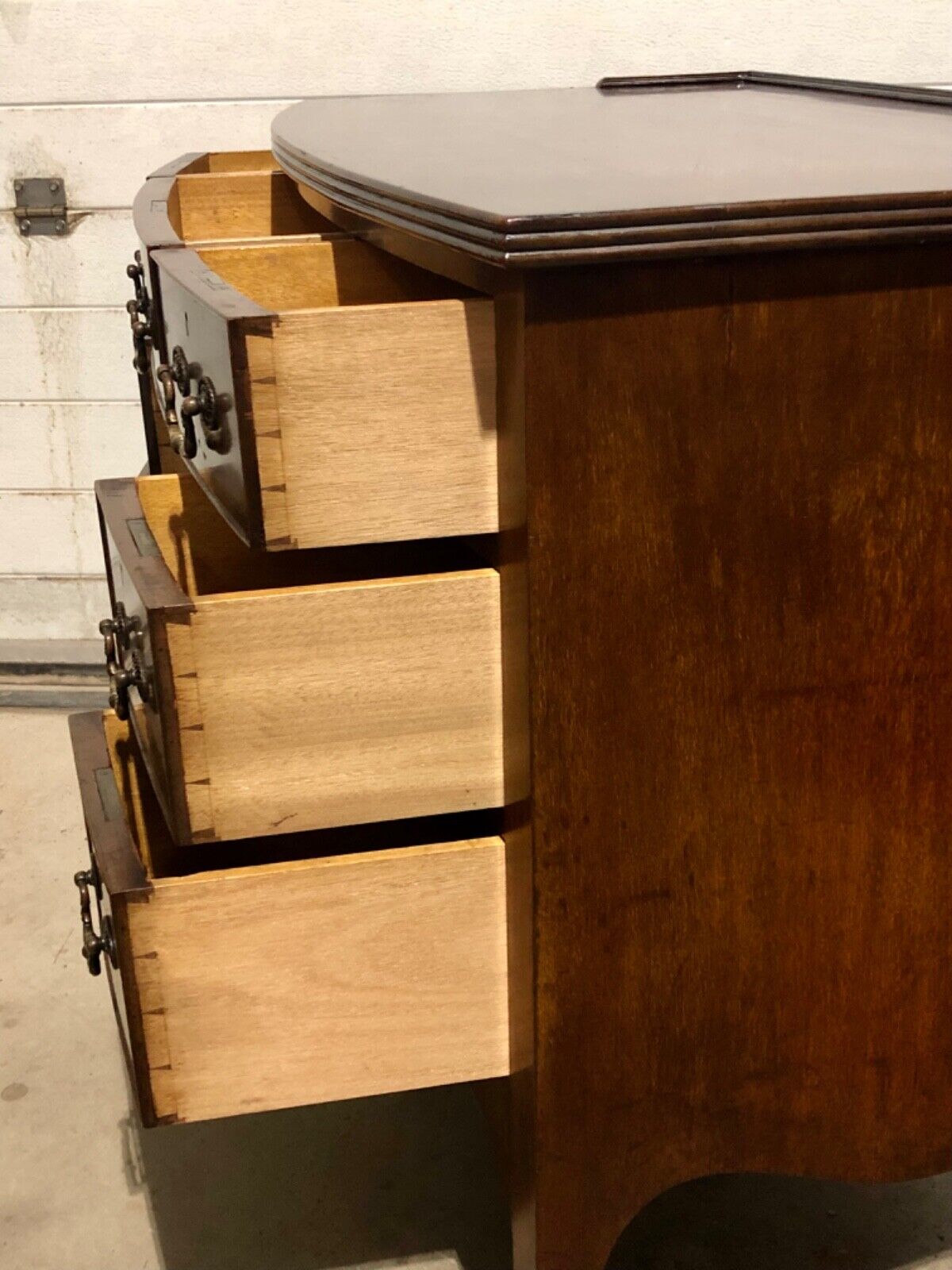 000798....Handsome Vintage Mahogany Dressing Table ( sold )