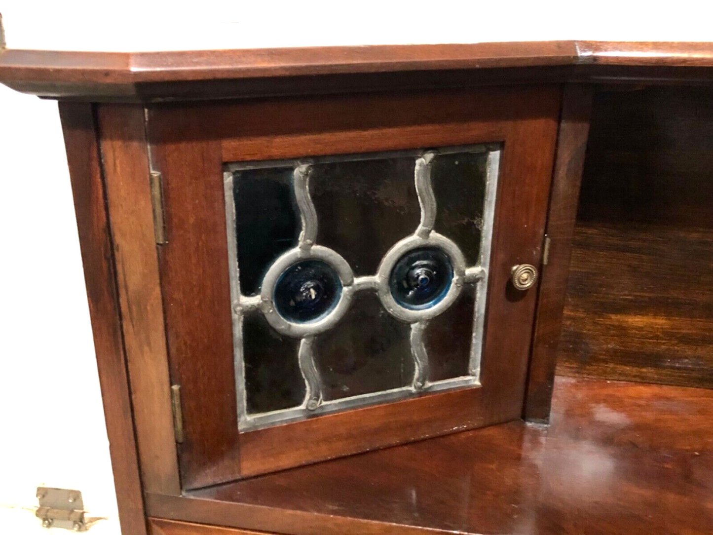 000786....Stunning Arts And Crafts Mahogany Writing Desk By Liberty's Of London ( Sold )