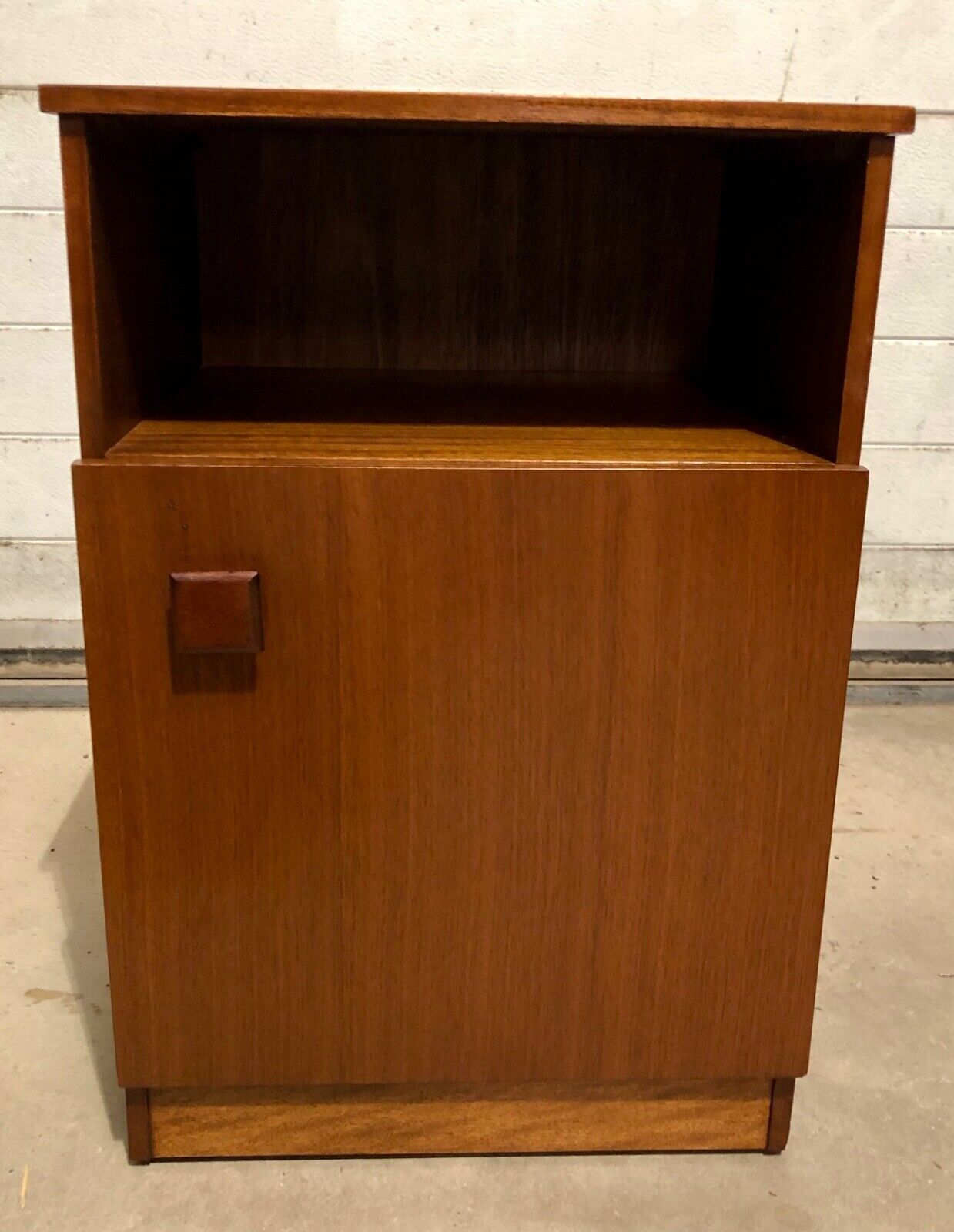 000823....Two Retro Teak Bedside Cabinets By Remploy ( sold )