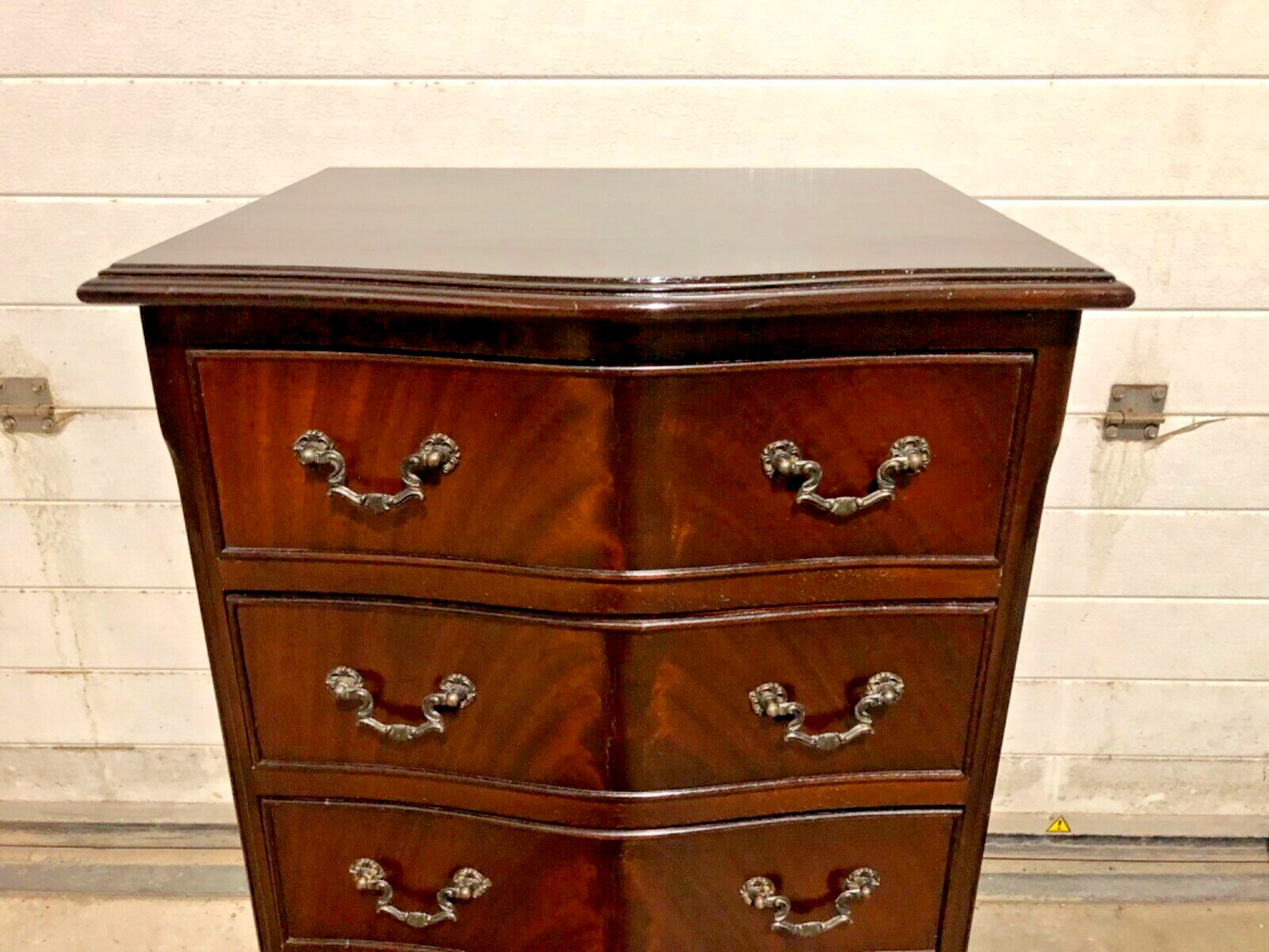 000764....Handsome Vintage Tallboy Chest / Chest Of Six Drawers ( sold )