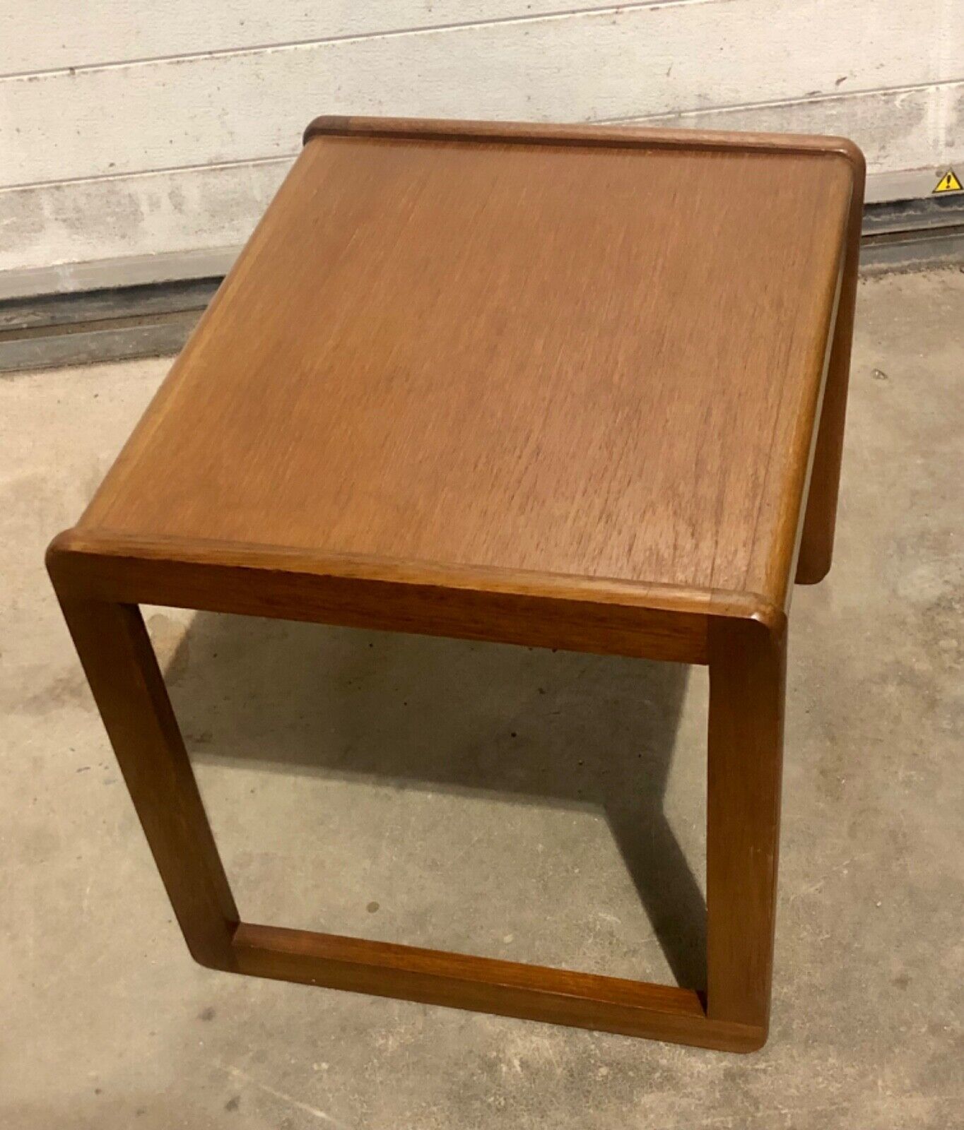 000757....Retro Teak Nest Of Coffee Tables