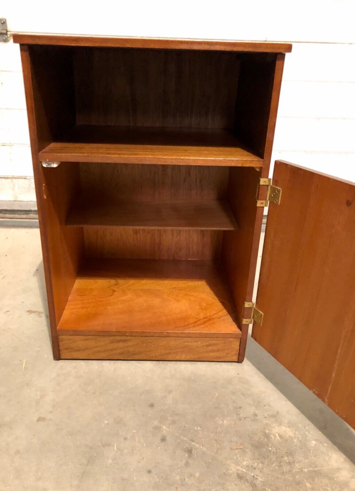 000823....Two Retro Teak Bedside Cabinets By Remploy ( sold )