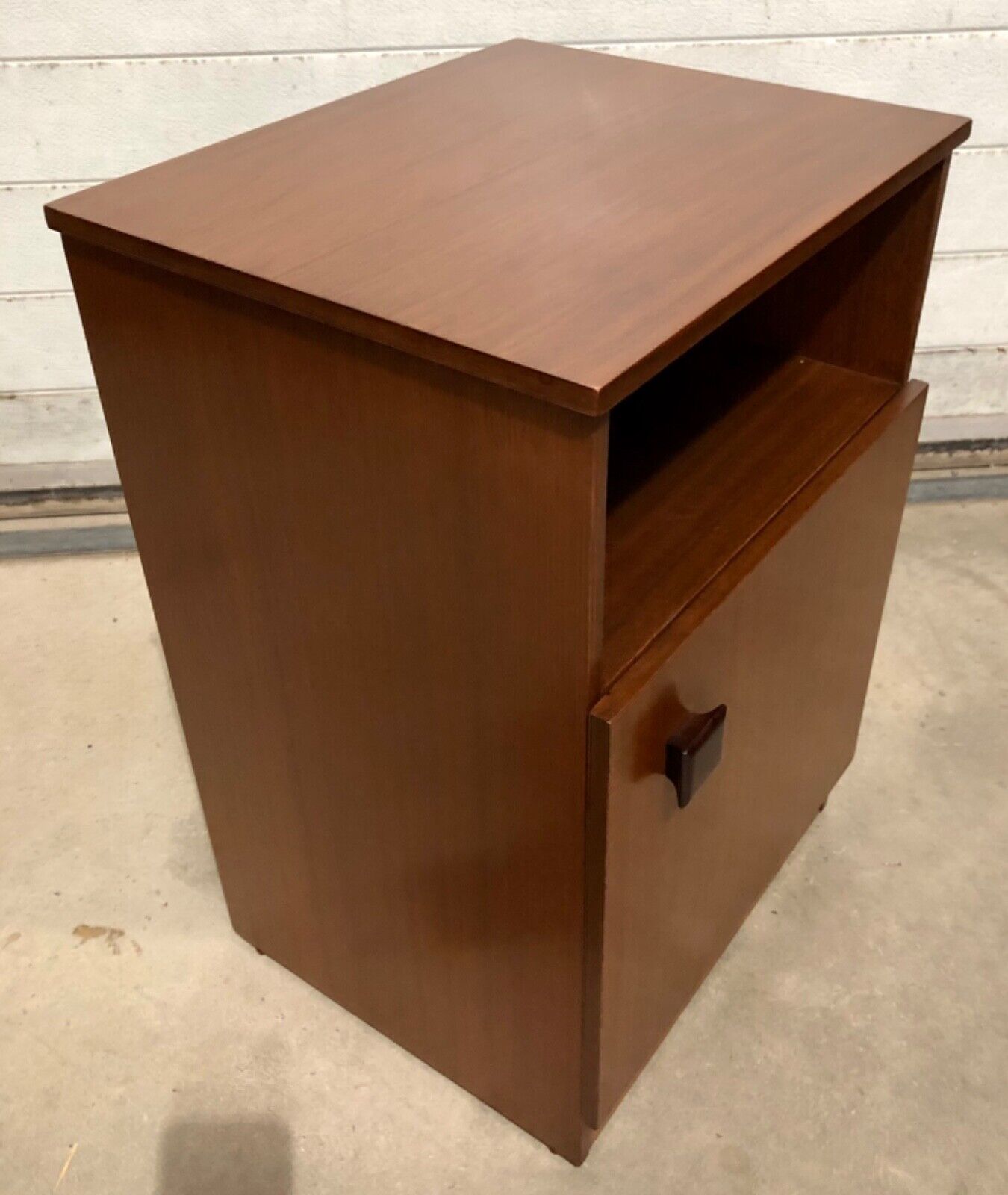 000823....Two Retro Teak Bedside Cabinets By Remploy ( sold )