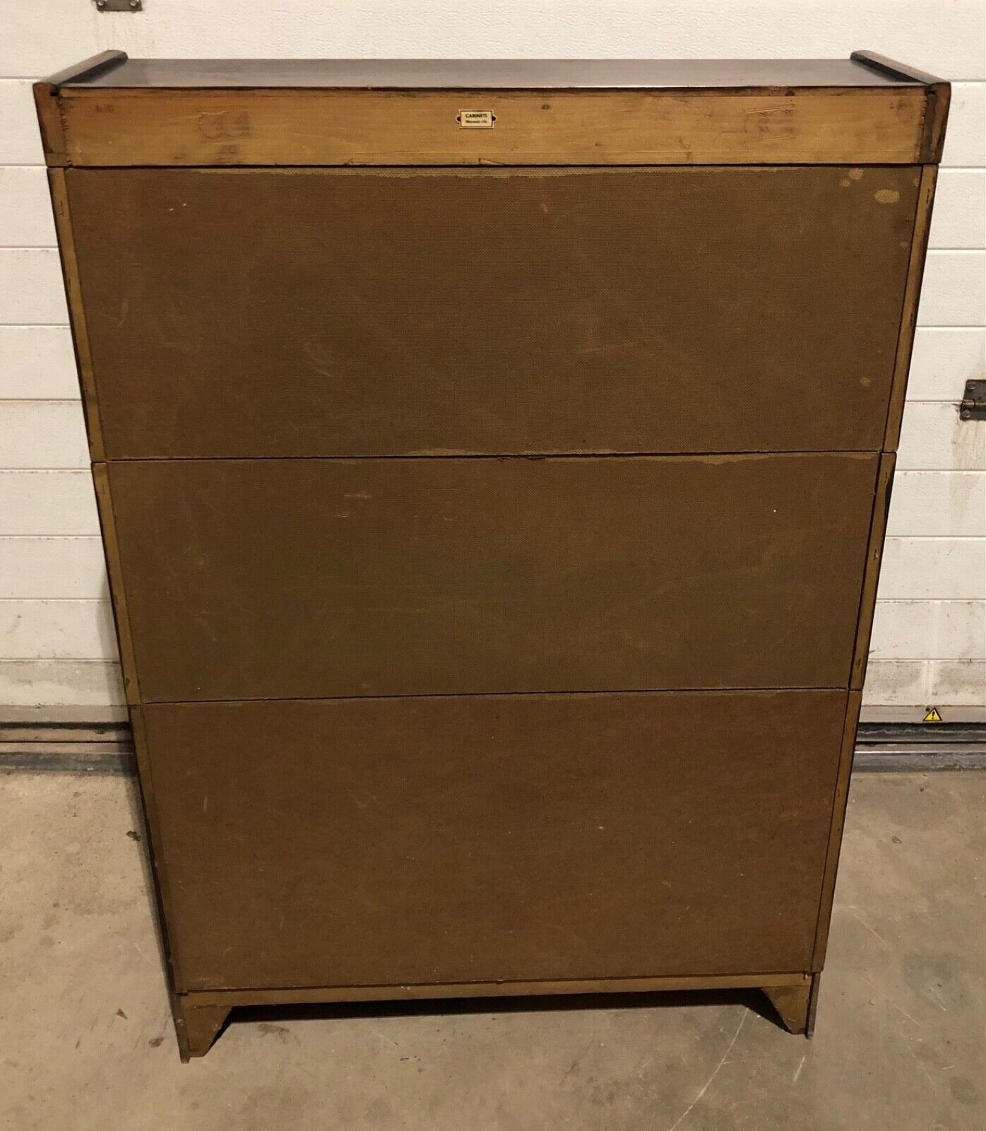 000777....Handsome Vintage Barristers Style Bookcase / Stacking Glazed Bookshelves