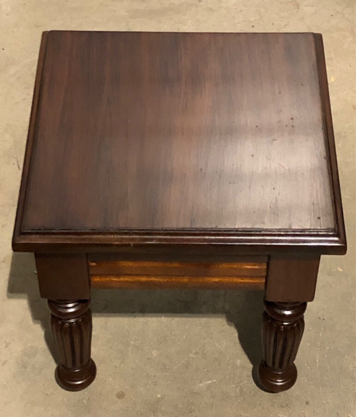 000754....Handsome Vintage Mahogany Nest Of Tables / Coffee Tables ( sold )