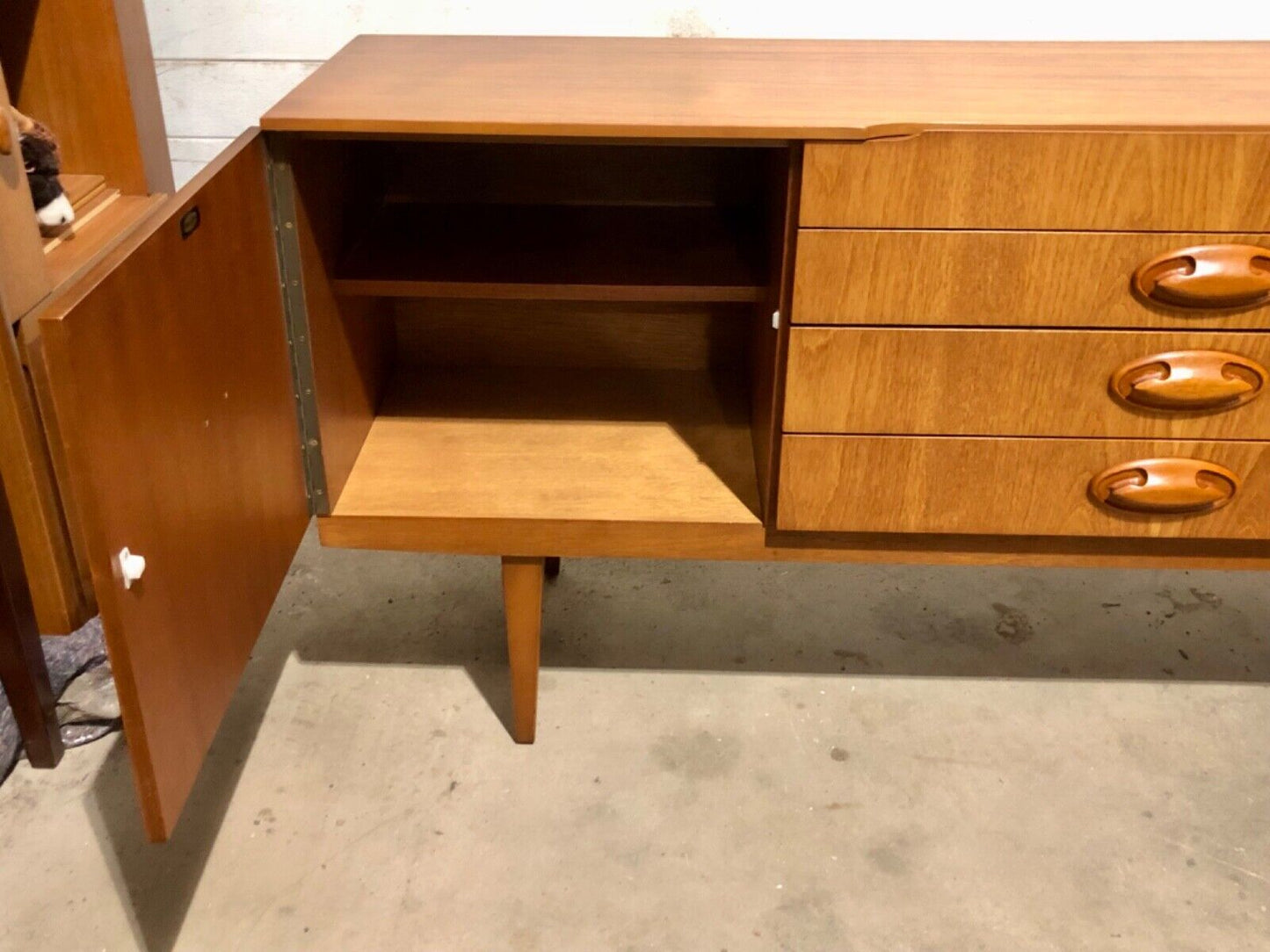 000765....Stunning Retro Teak Beautility Mid Century Sideboard ( sold )