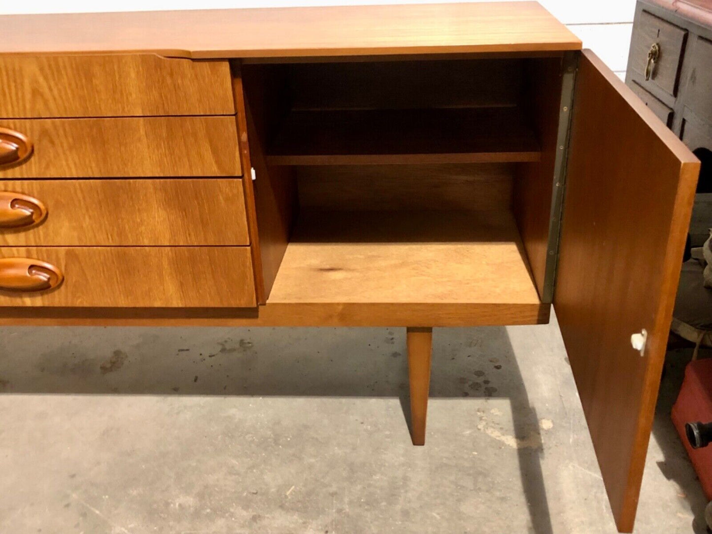 000765....Stunning Retro Teak Beautility Mid Century Sideboard ( sold )