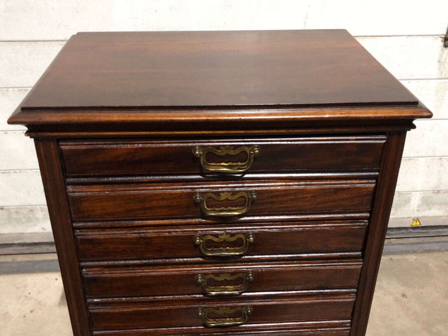 000775....Handsome Antique Rosewood Music Cabinet / Sheet Music Chest( sold )