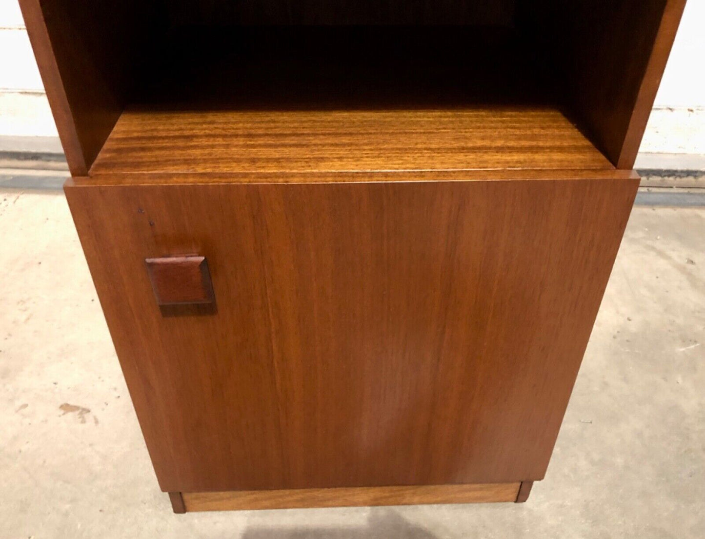 000823....Two Retro Teak Bedside Cabinets By Remploy ( sold )