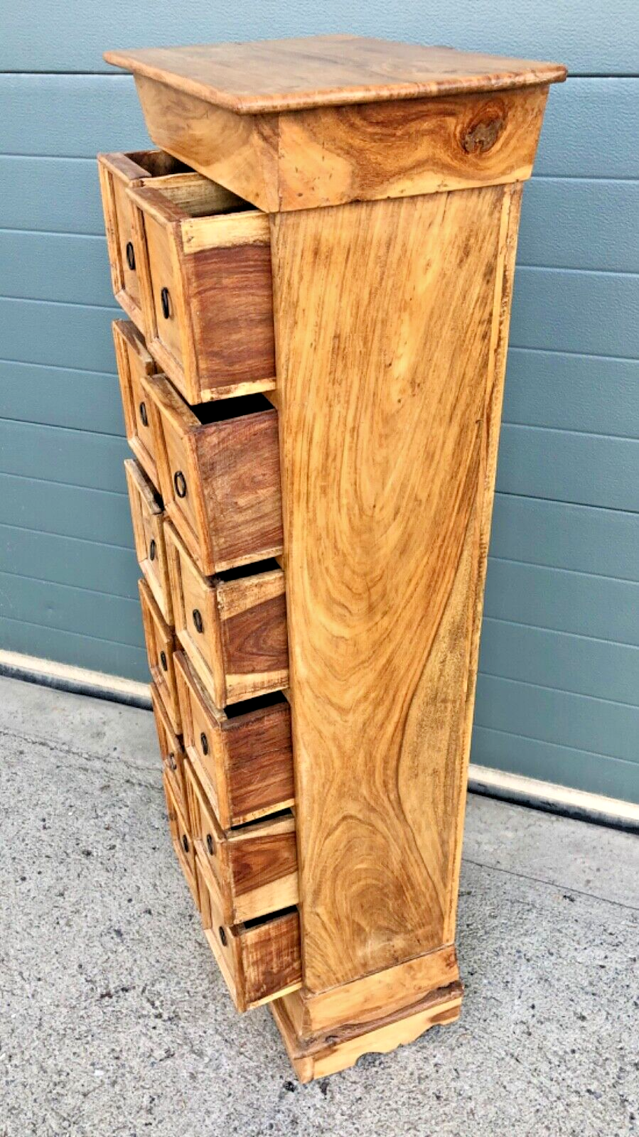 000800....Handsome Vintage Tall Chest Of Drawers / Spice Drawers ( sold )