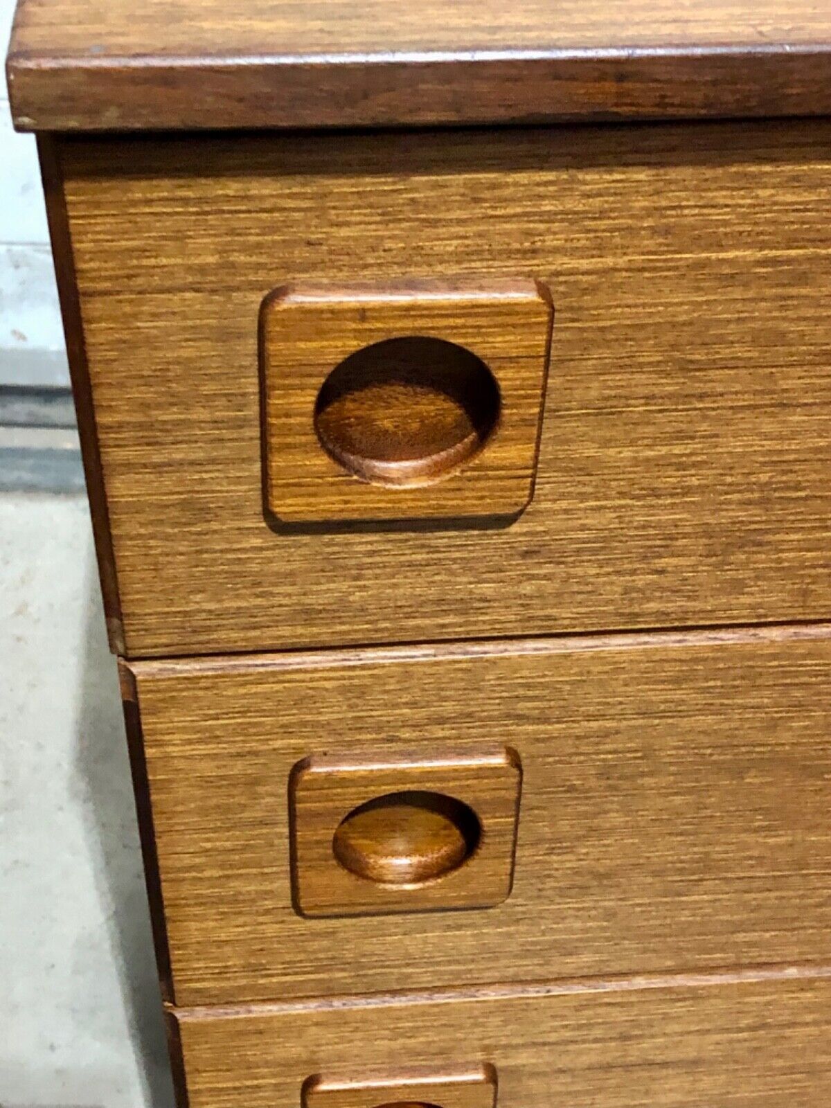 Retro Teak Chest Of Drawers/ Schreiber Chest