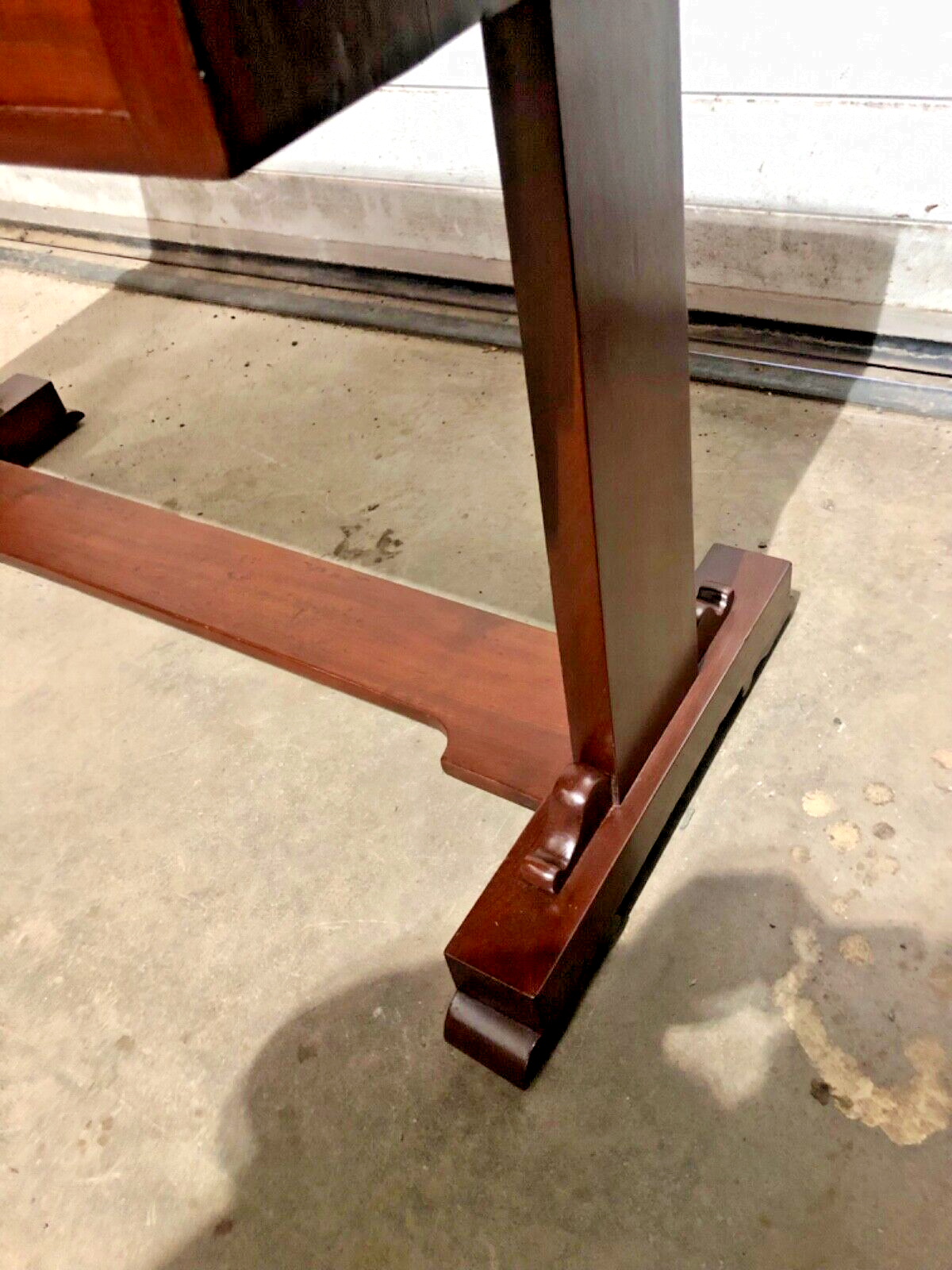 000770....Handsome Antique Mahogany Writing / Side Table