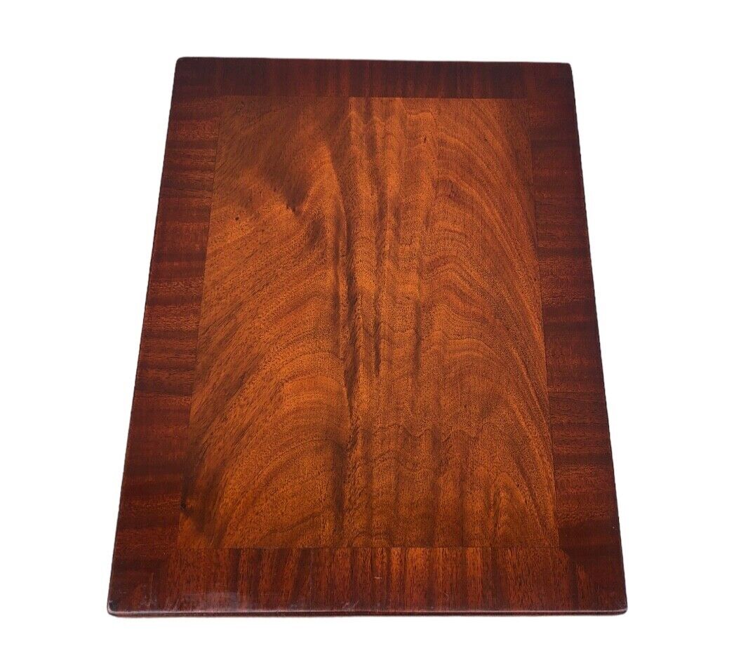 000815....Handsome Pair Of Vintage Mahogany Occasional Tables / Wine Tables ( sold )