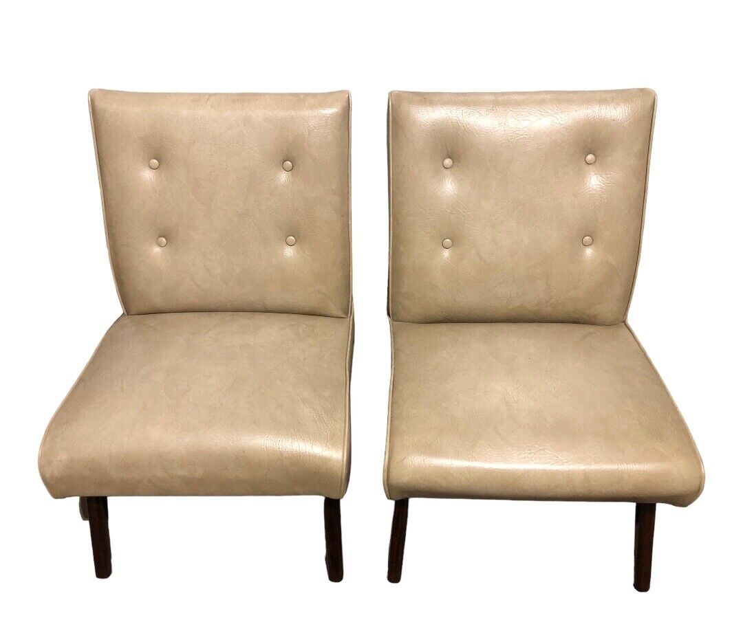 000780....Pair Of Retro Occasional Chairs / Accent Chairs