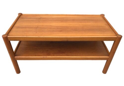000862....Handsome Retro Teak Coffee Table ( sold )