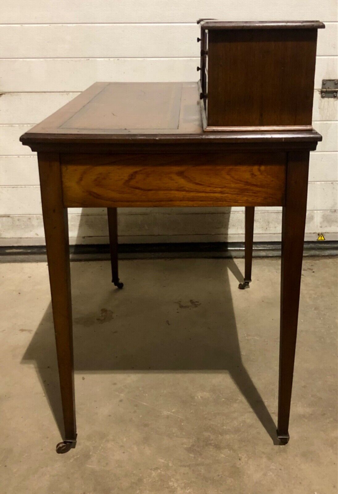 000762....Handsome Edwardian Mahogany Writing Desk ( sold )