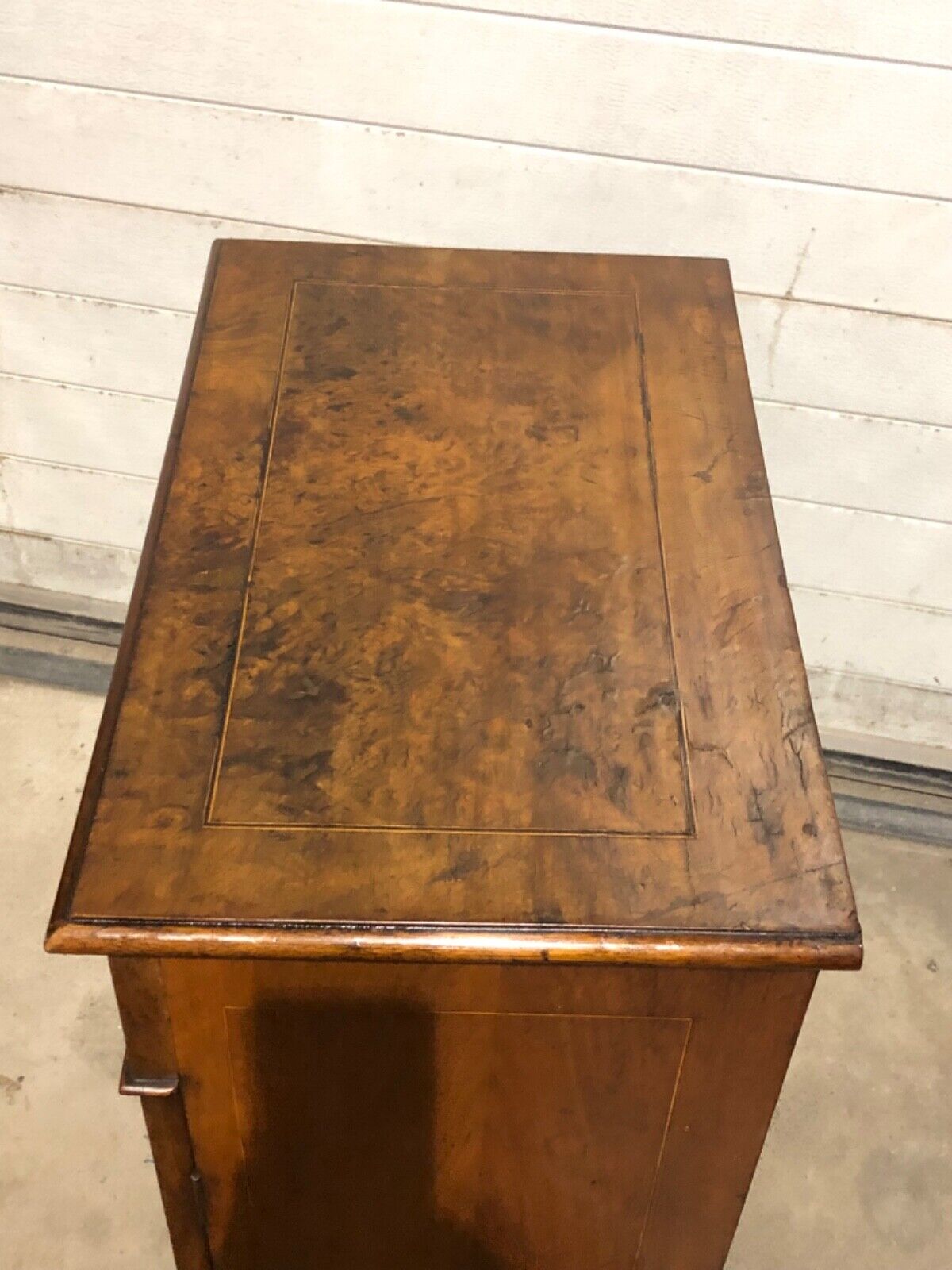 000773....Handsome Antique Walnut Pier Cabinet ( sold )
