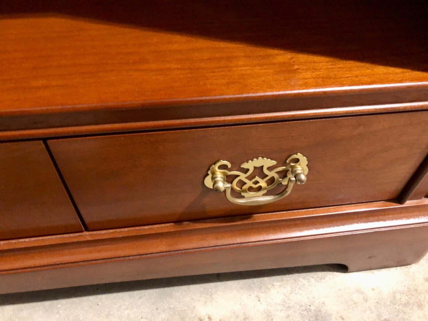 000738....Handsome Vintage Stag Bookcase / Bookshelves ( sold )
