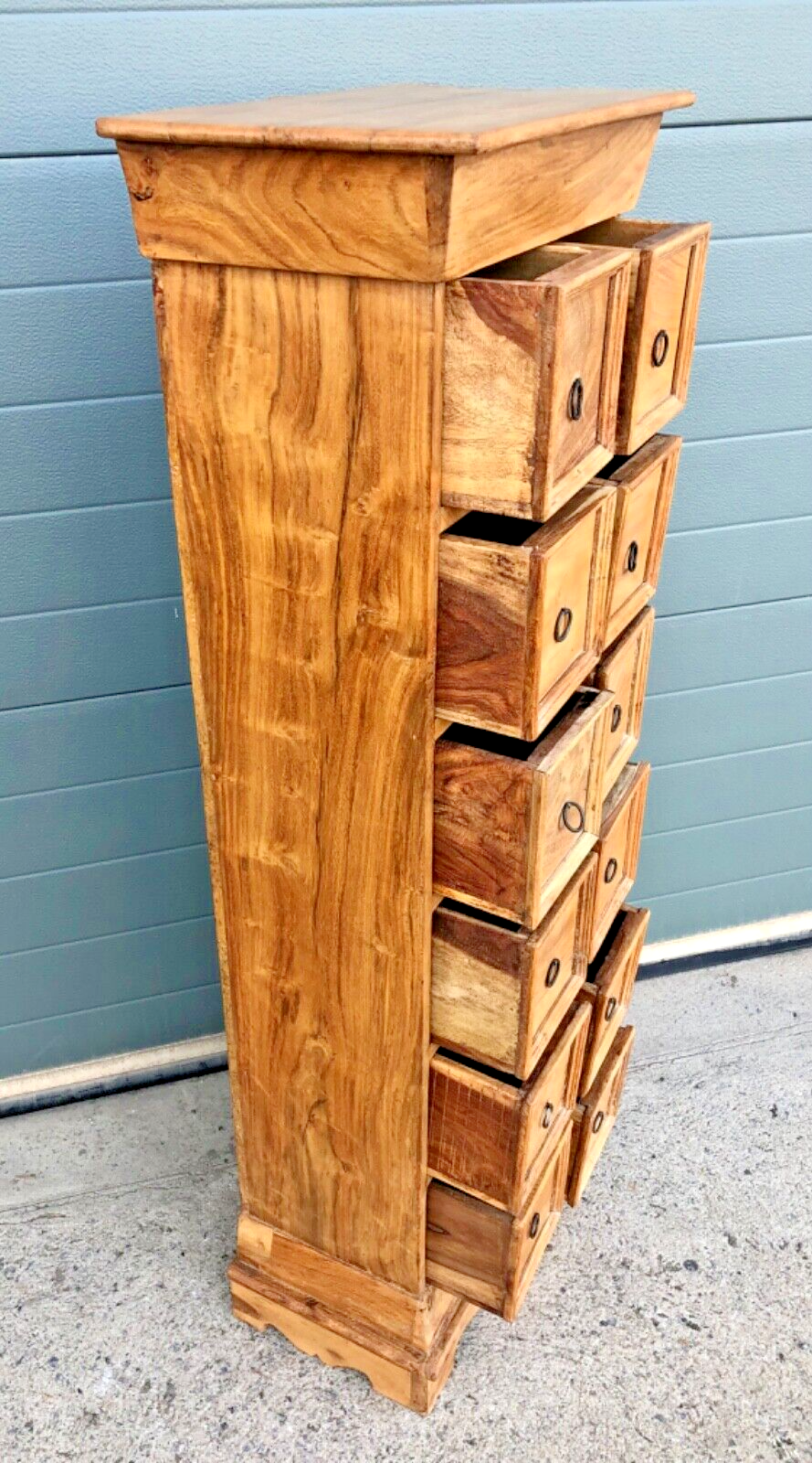 000800....Handsome Vintage Tall Chest Of Drawers / Spice Drawers ( sold )