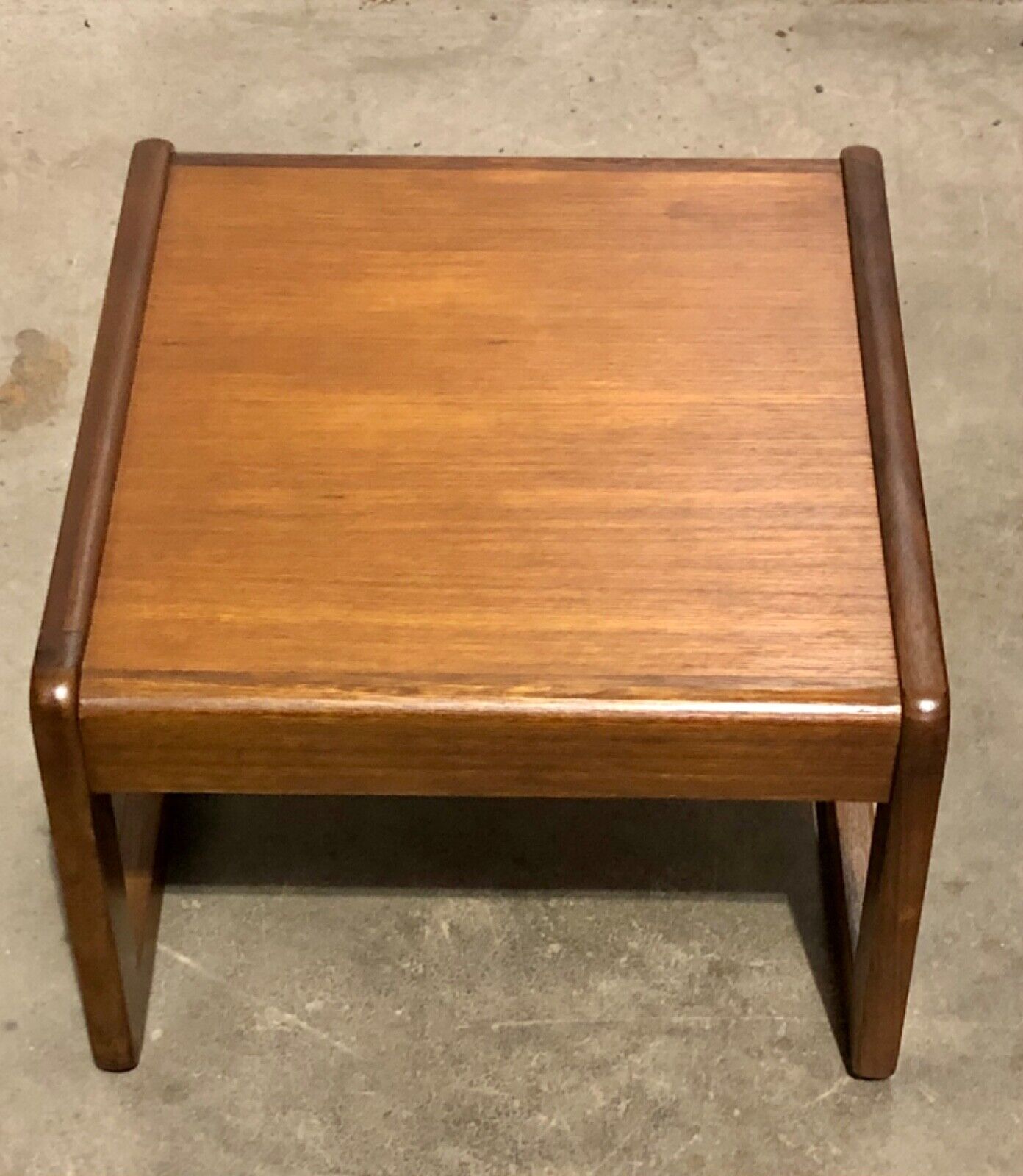 000757....Retro Teak Nest Of Coffee Tables