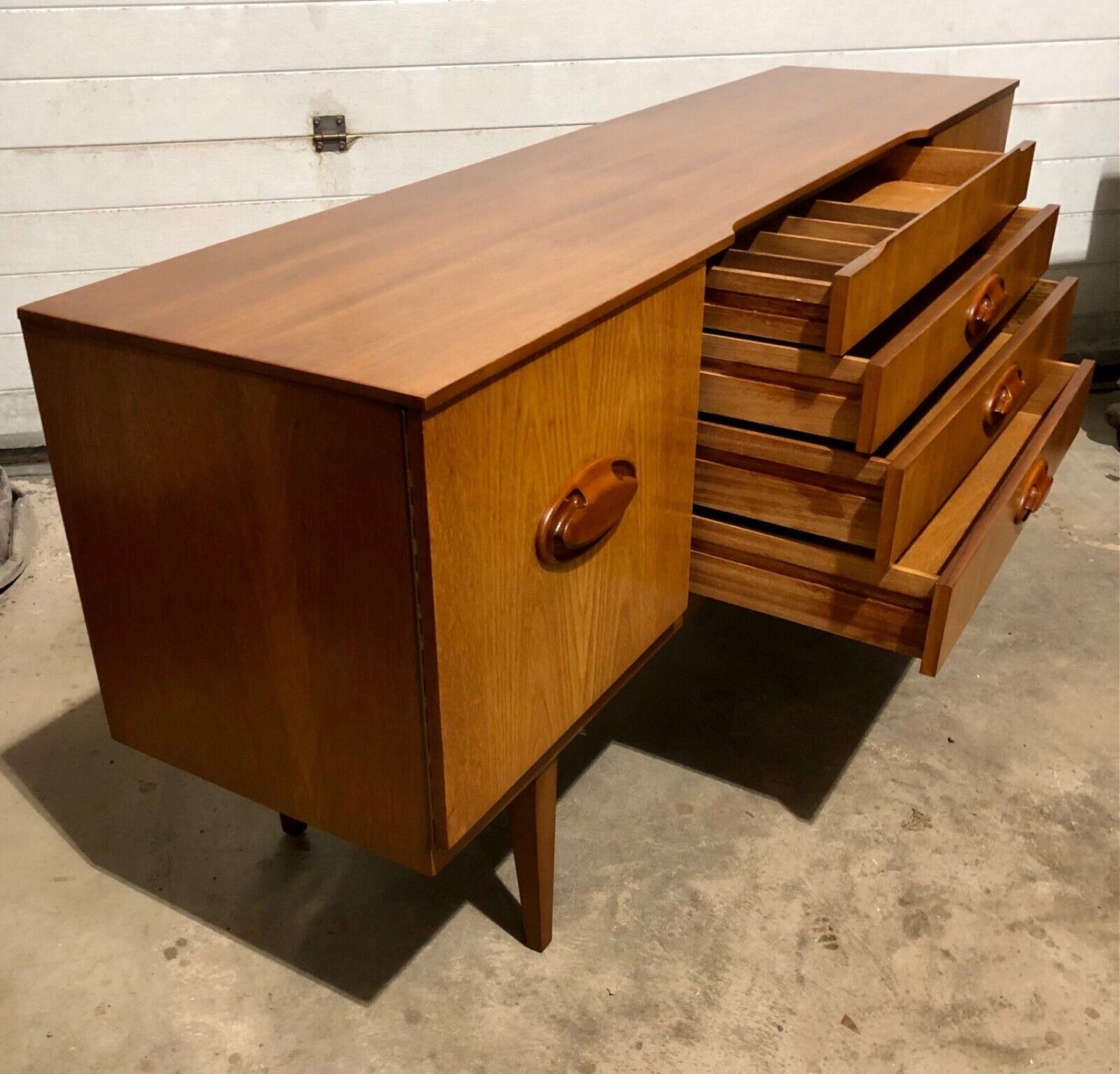 000765....Stunning Retro Teak Beautility Mid Century Sideboard ( sold )