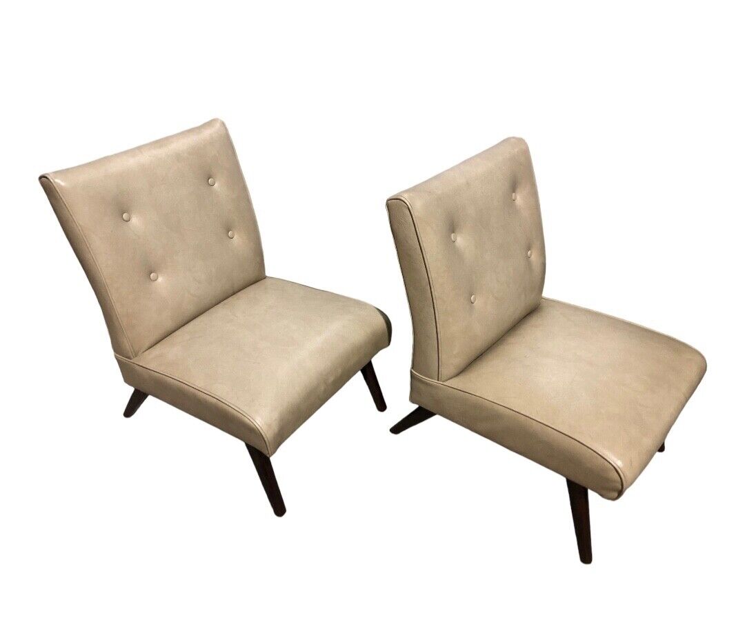 000780....Pair Of Retro Occasional Chairs / Accent Chairs