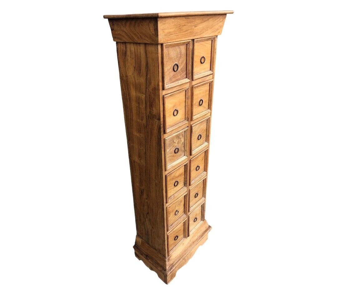000800....Handsome Vintage Tall Chest Of Drawers / Spice Drawers ( sold )