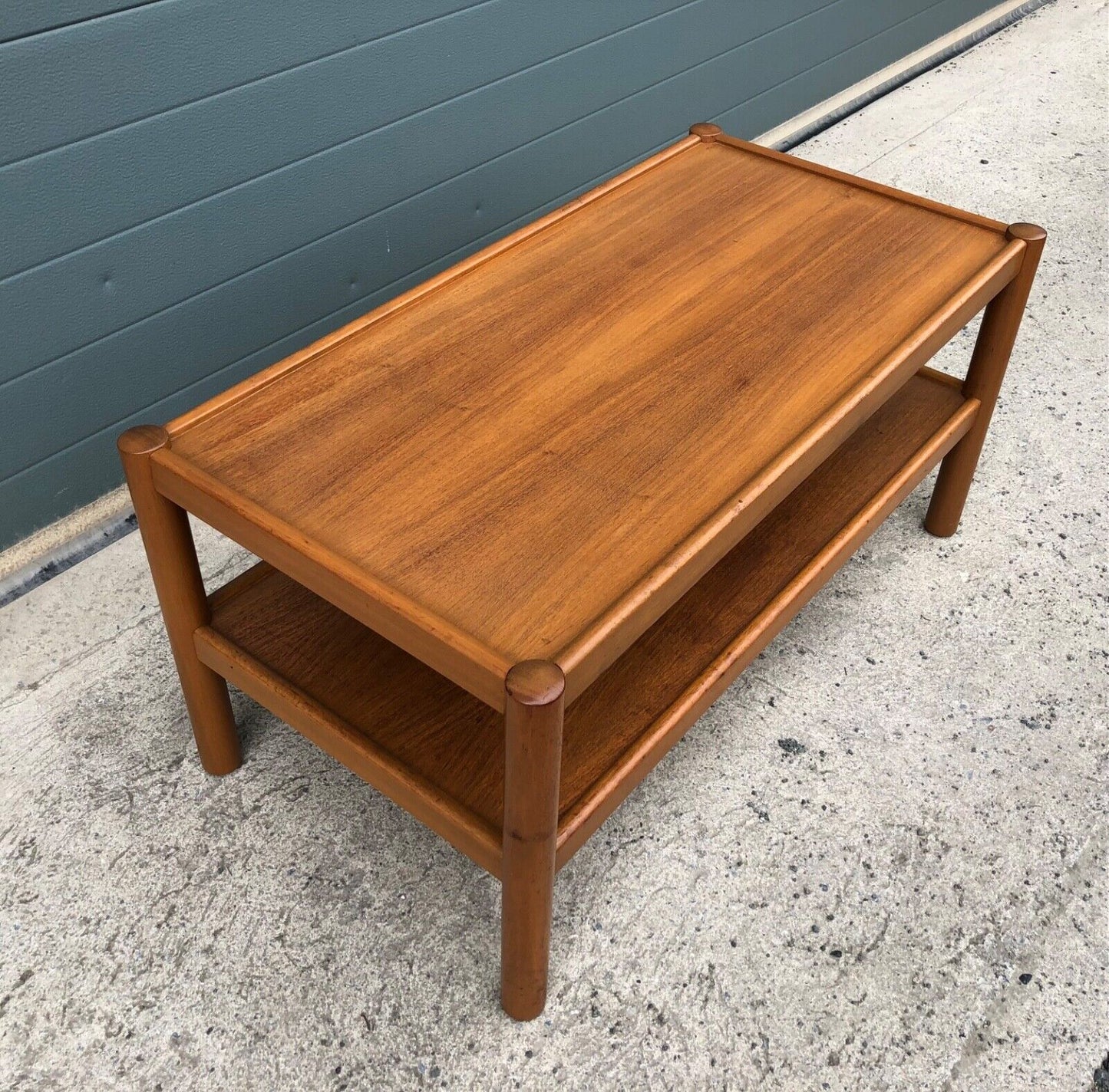 000862....Handsome Retro Teak Coffee Table ( sold )