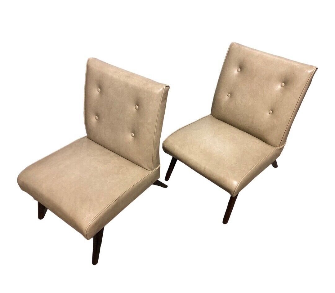 000780....Pair Of Retro Occasional Chairs / Accent Chairs