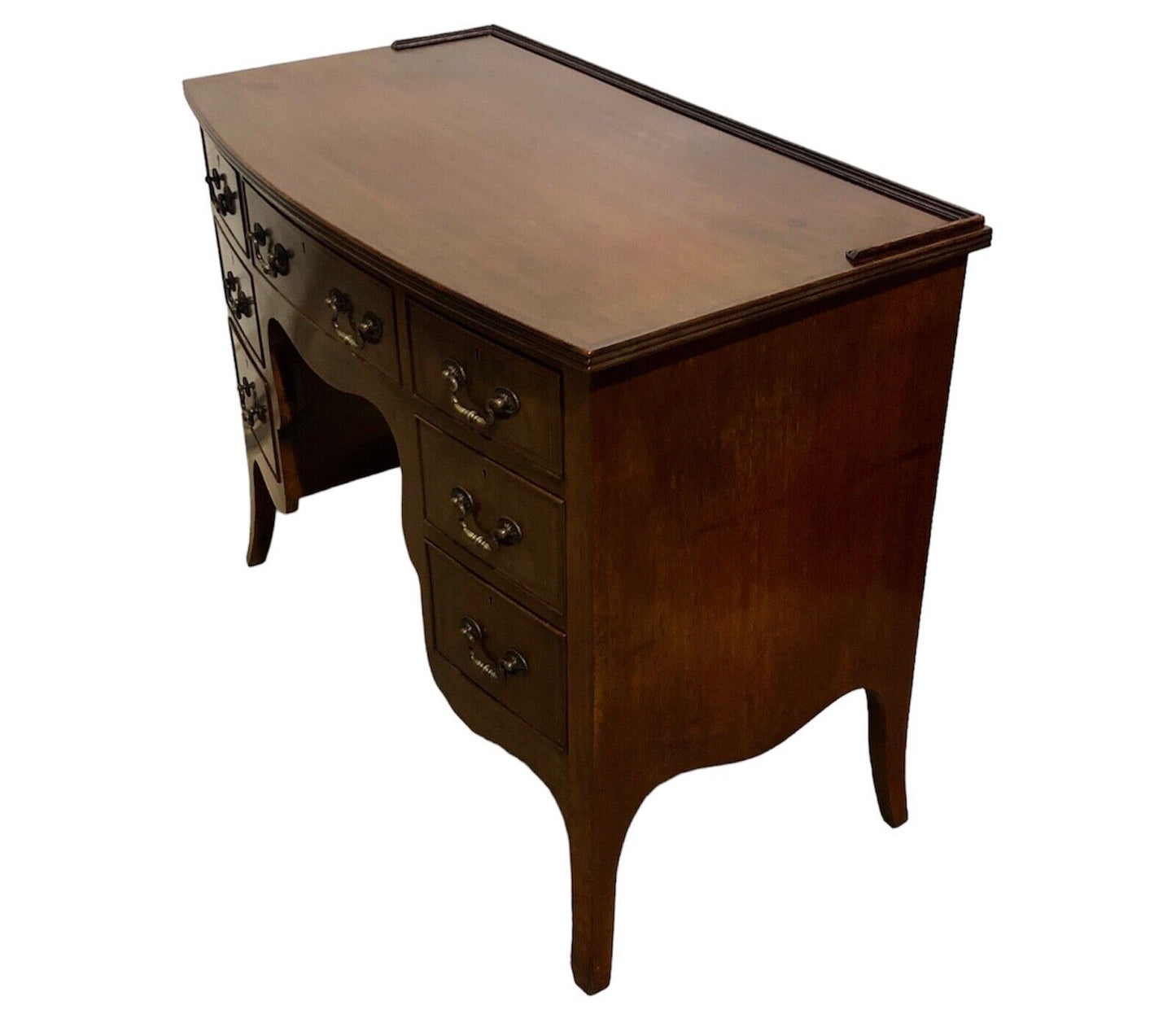 000798....Handsome Vintage Mahogany Dressing Table ( sold )