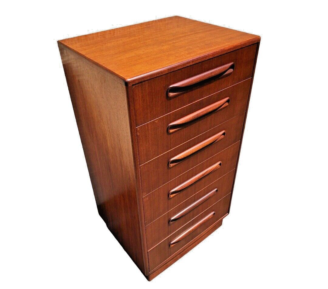 000836....Handsome G Plan Tallboy Chest / Retro Teak Chest ( sold )