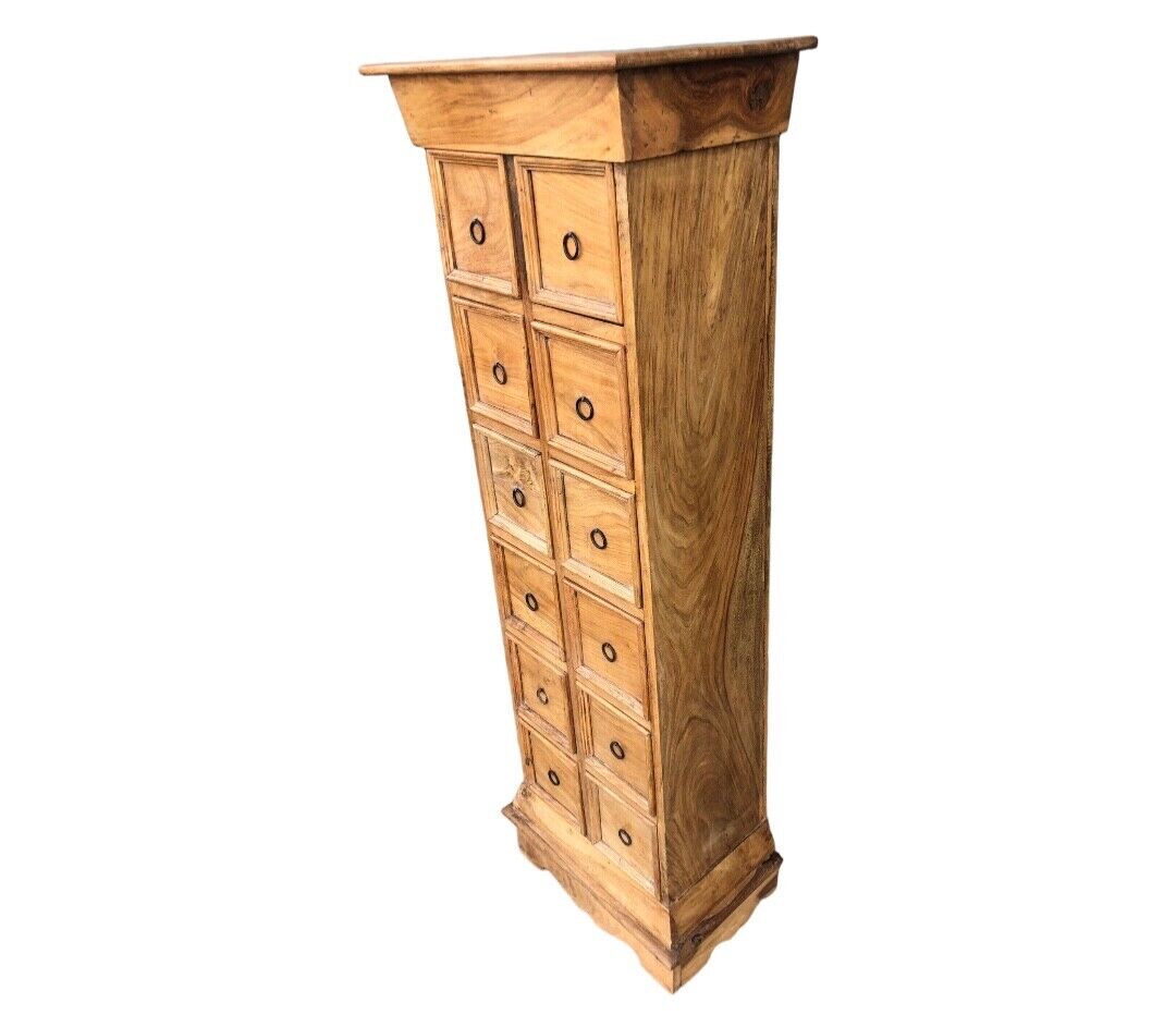000800....Handsome Vintage Tall Chest Of Drawers / Spice Drawers ( sold )