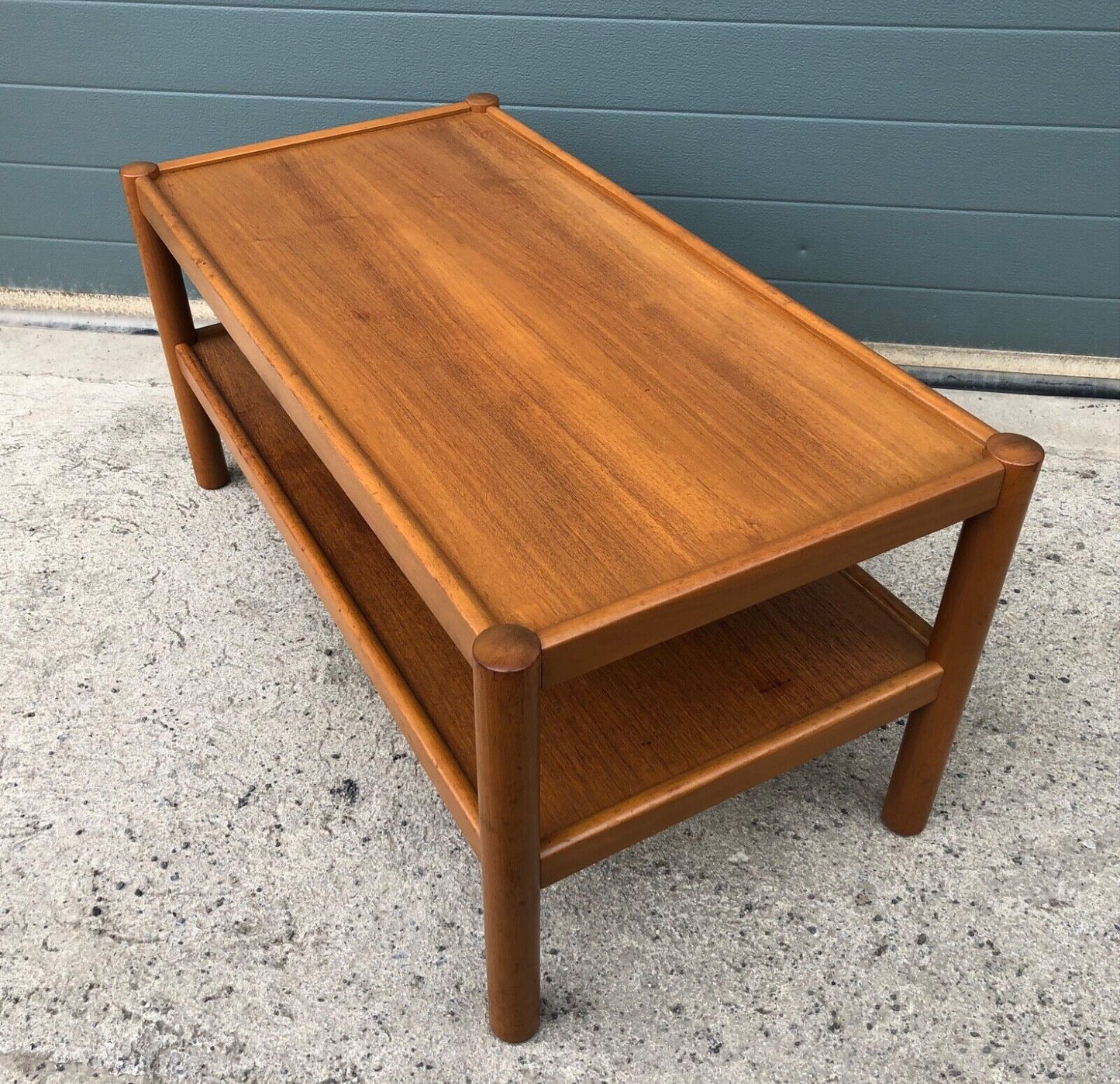 000862....Handsome Retro Teak Coffee Table ( sold )