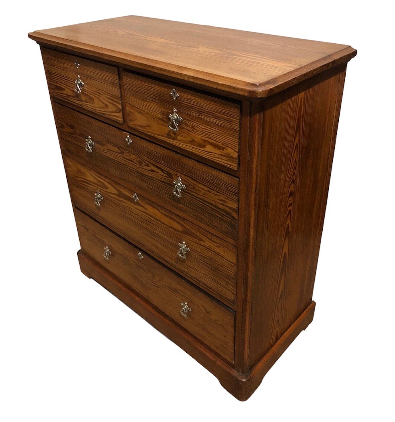 000772....Handsome Antique Pine Chest Of Drawers ( sold )