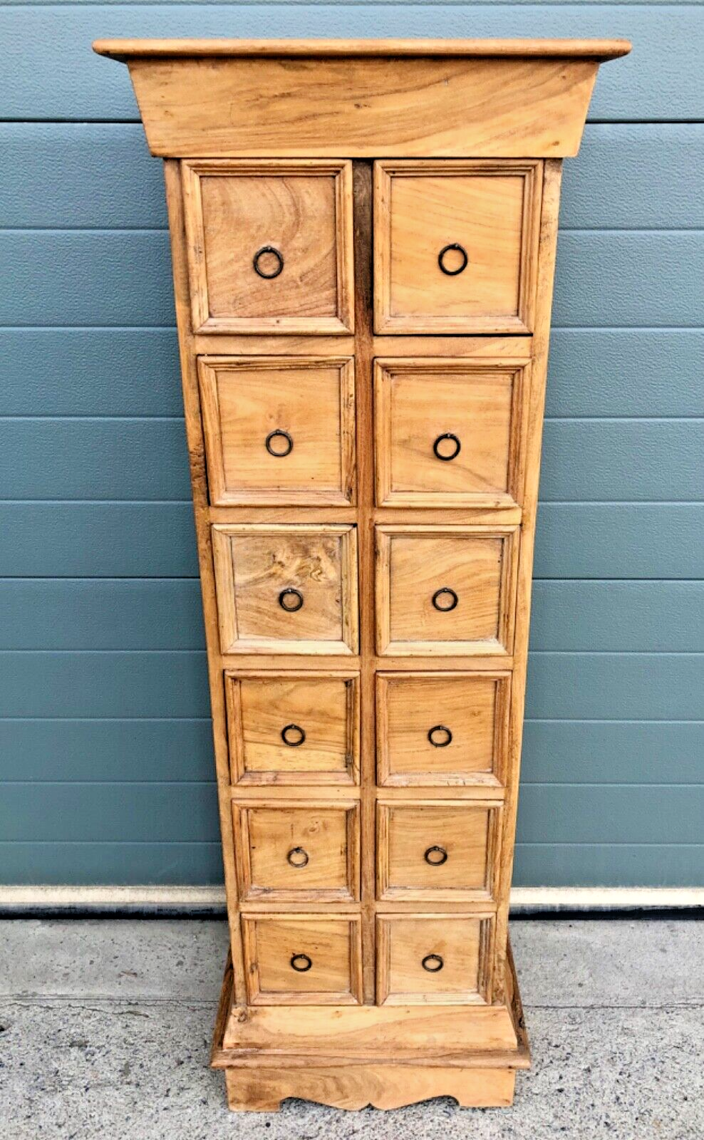 000800....Handsome Vintage Tall Chest Of Drawers / Spice Drawers ( sold )